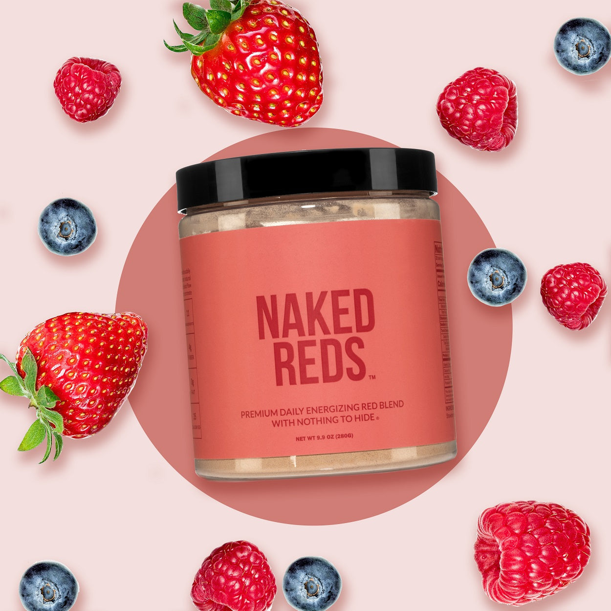 Red Fruit & Vegetable Blend Powder for Simple Preparation and Everyday Use