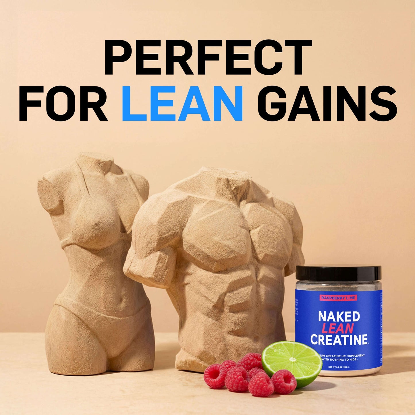 Raspberry Lime Creatine HCl Powder - Raspberry Lime Made for Everyday Active Routines