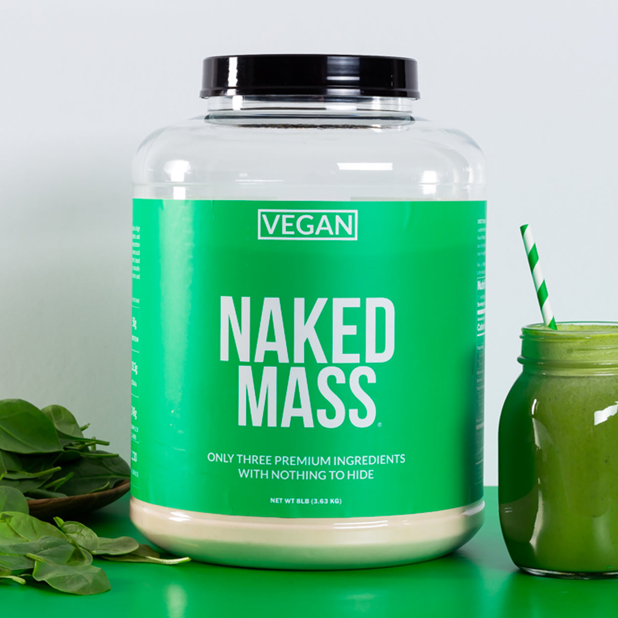 Chocolate Peanut Butter Vegan Mass Gainer Supplement - Chocolate PB (Vegan) for Smooth Shakes and Everyday Nutrition