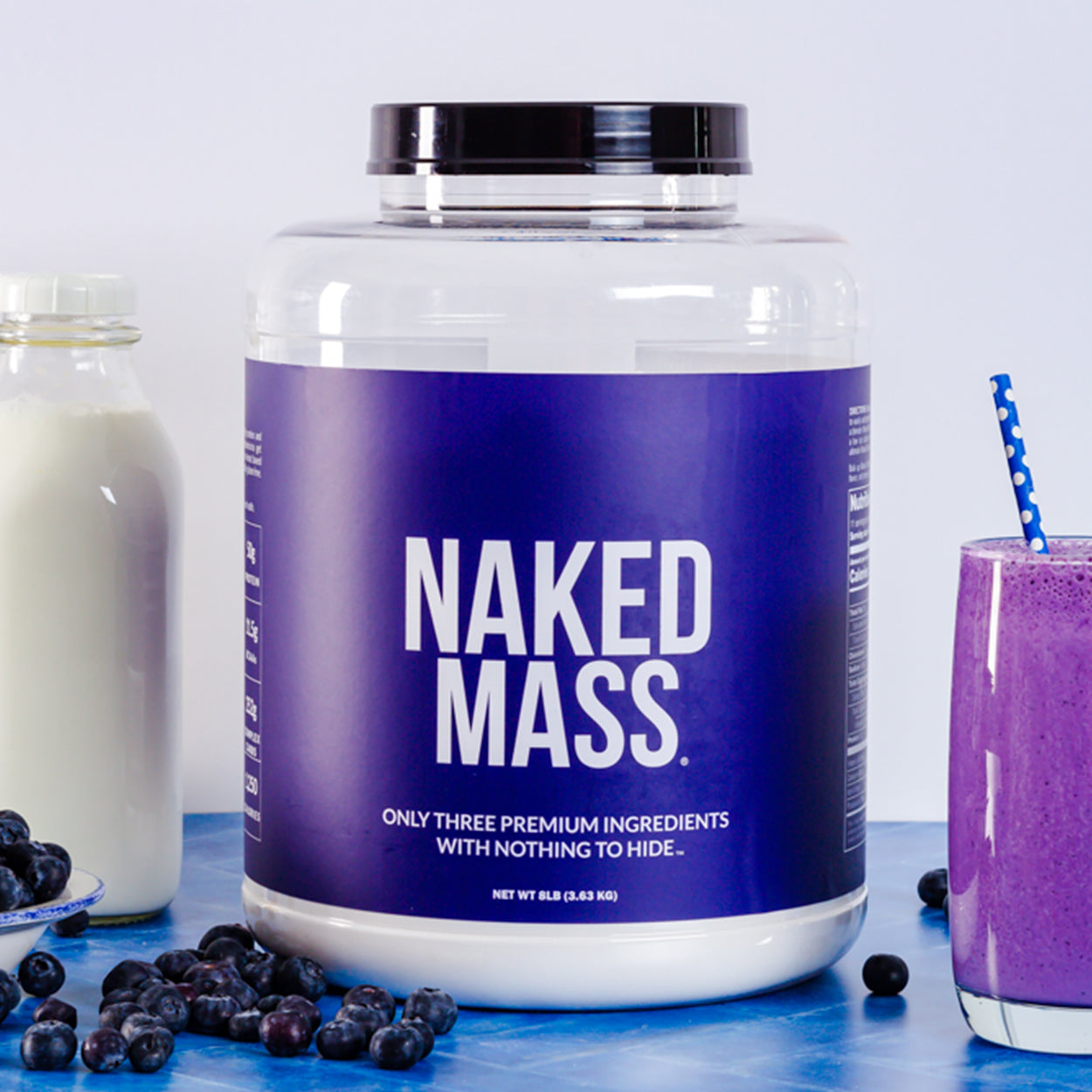 Chocolate Peanut Butter Mass Gainer Protein Supplement - Chocolate PB for Smooth Shakes and Everyday Nutrition