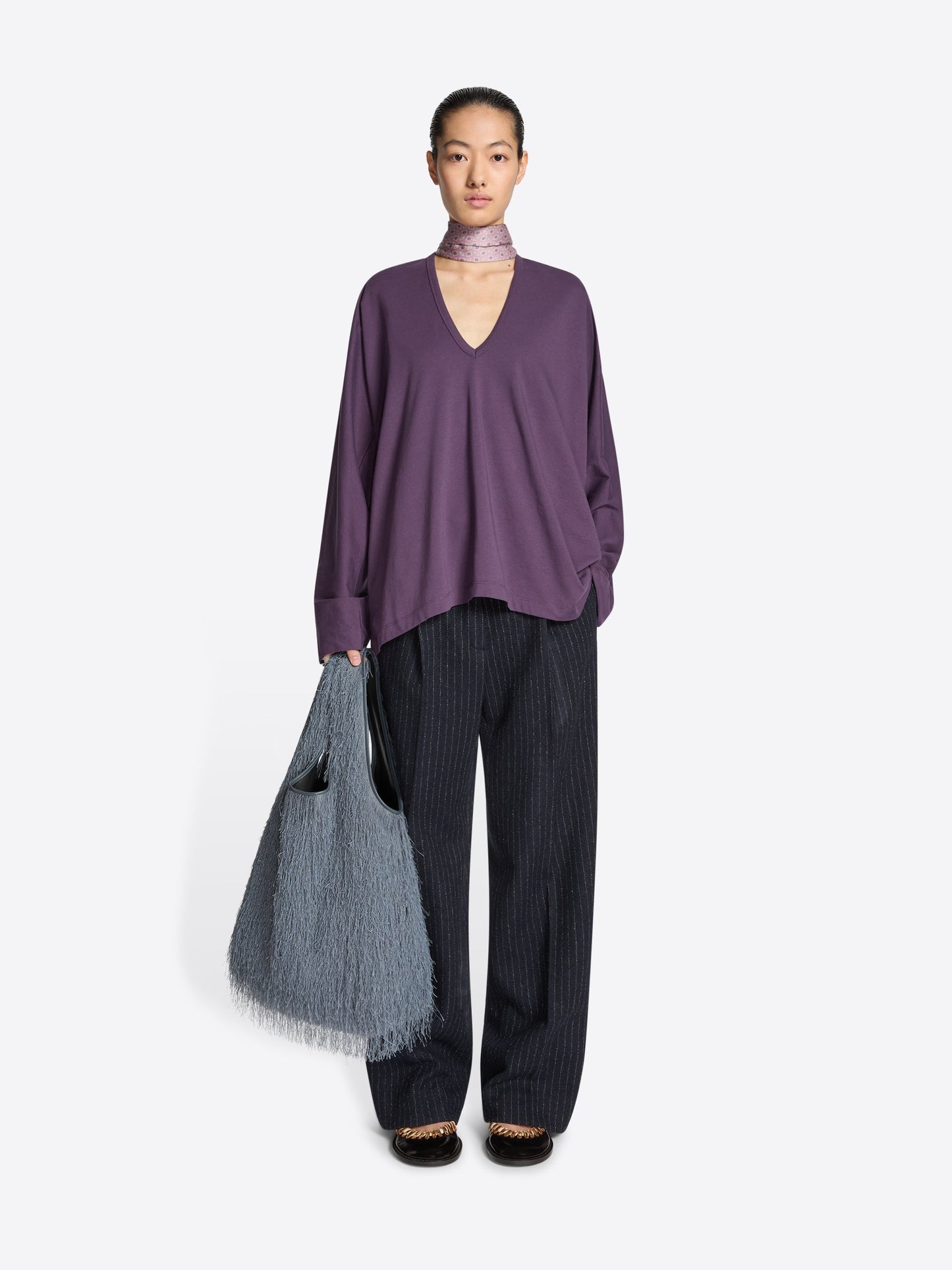 Large Fringed Tote Bag
