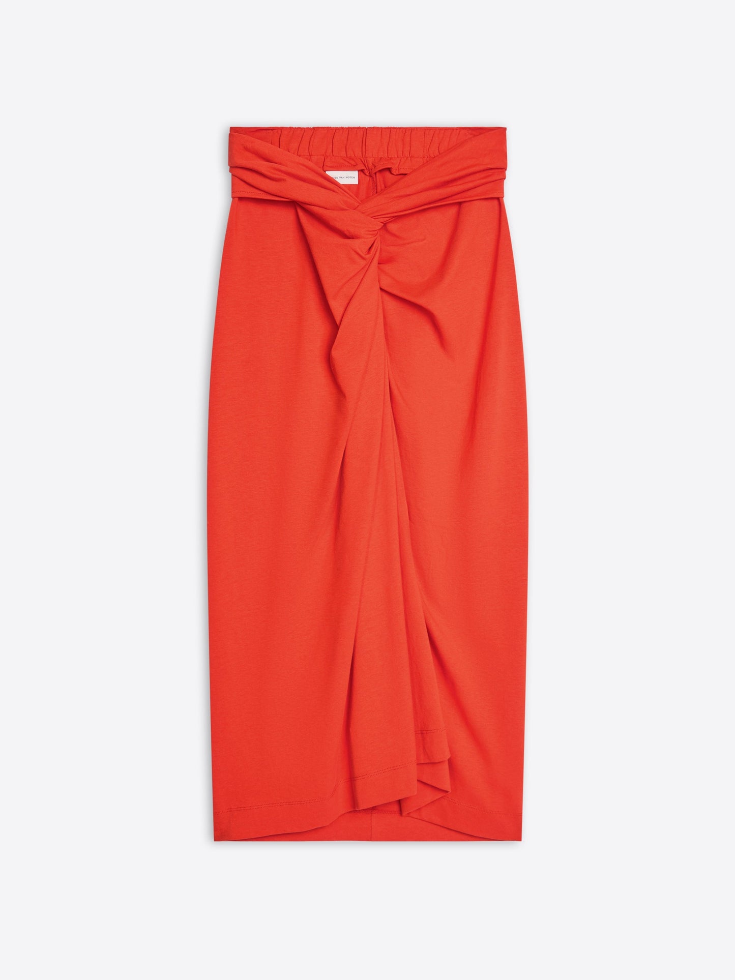 Knotted Jersey Skirt