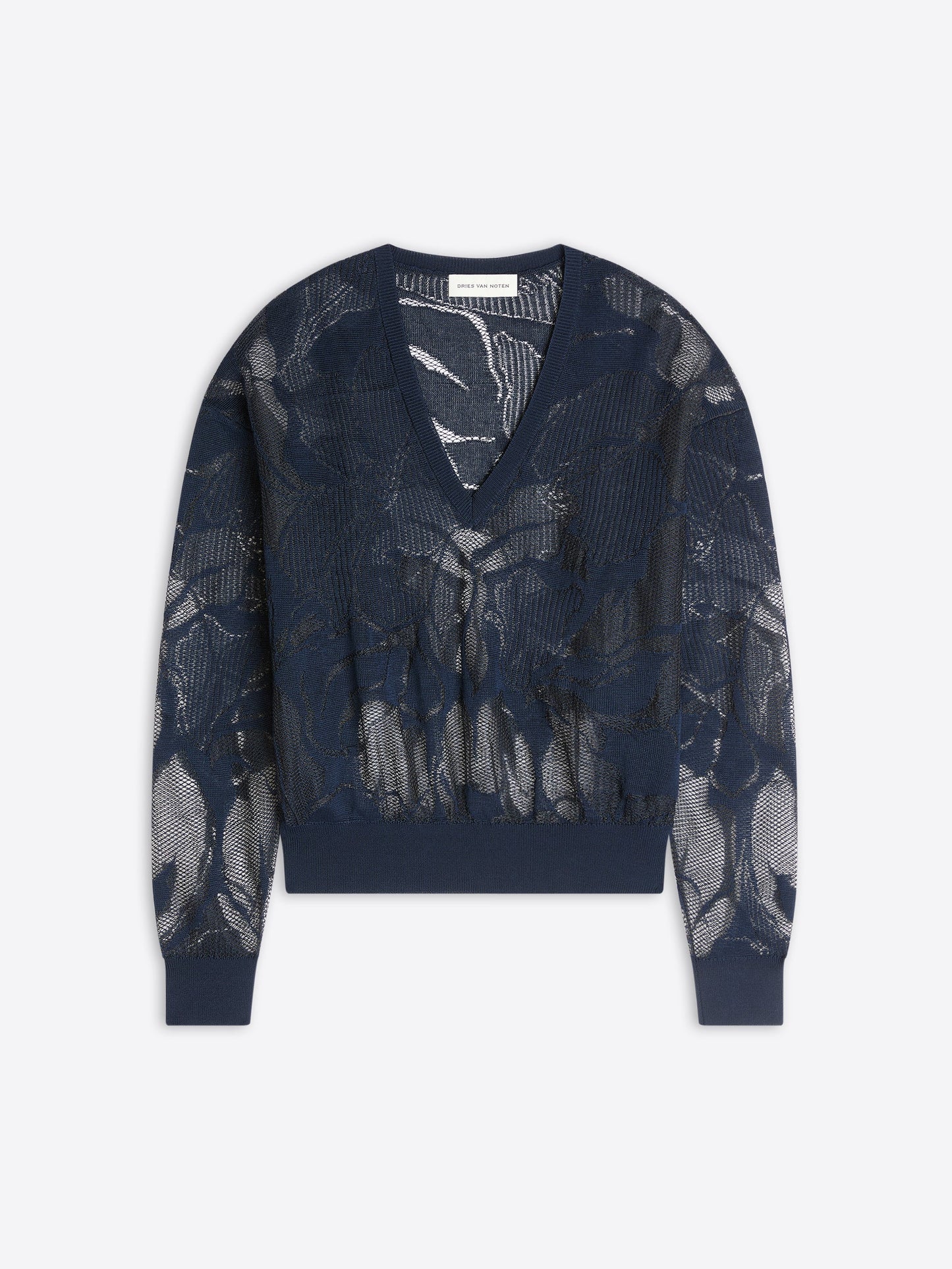 Lace Cotton Sweater