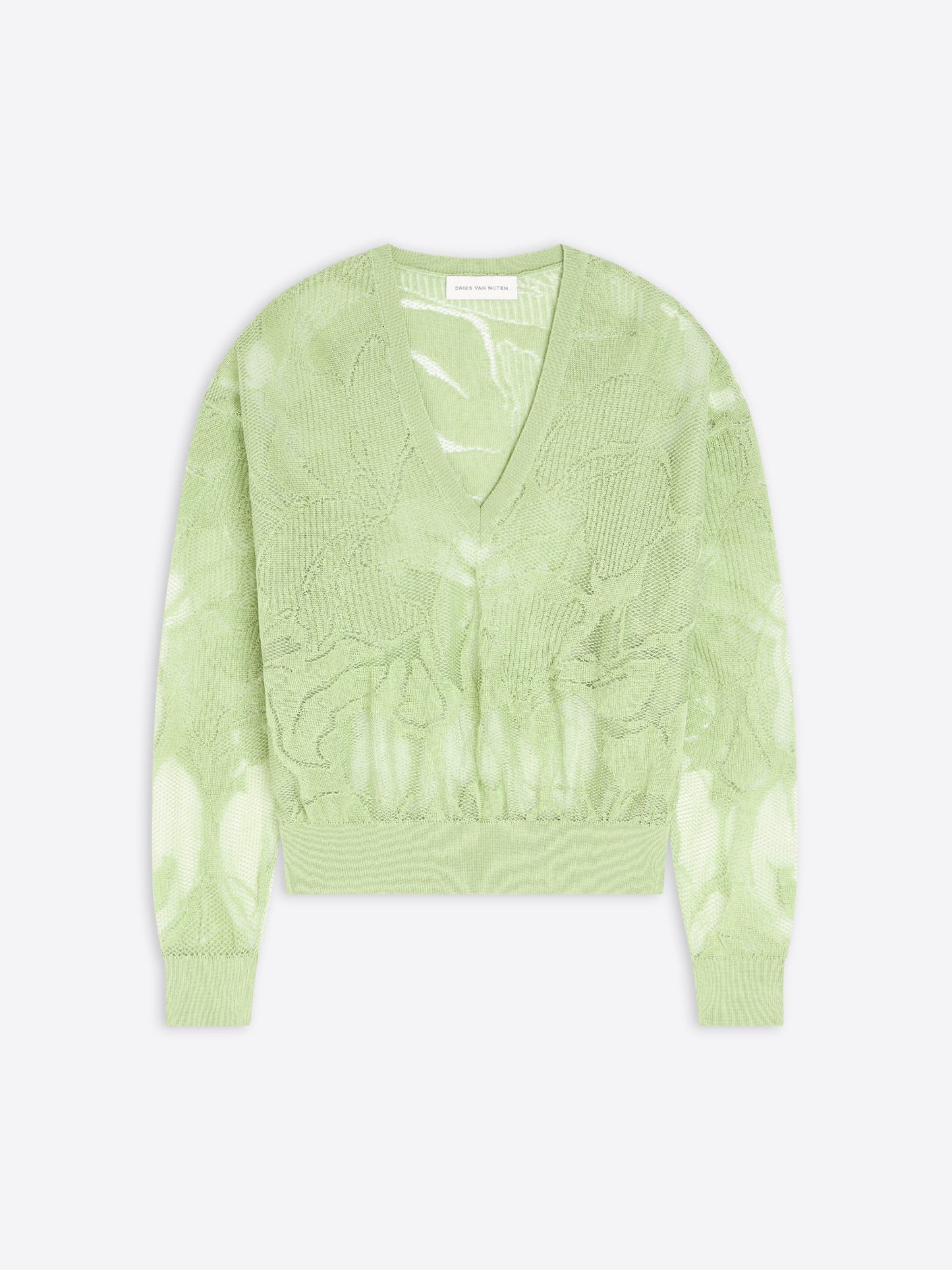 Lace Cotton Sweater