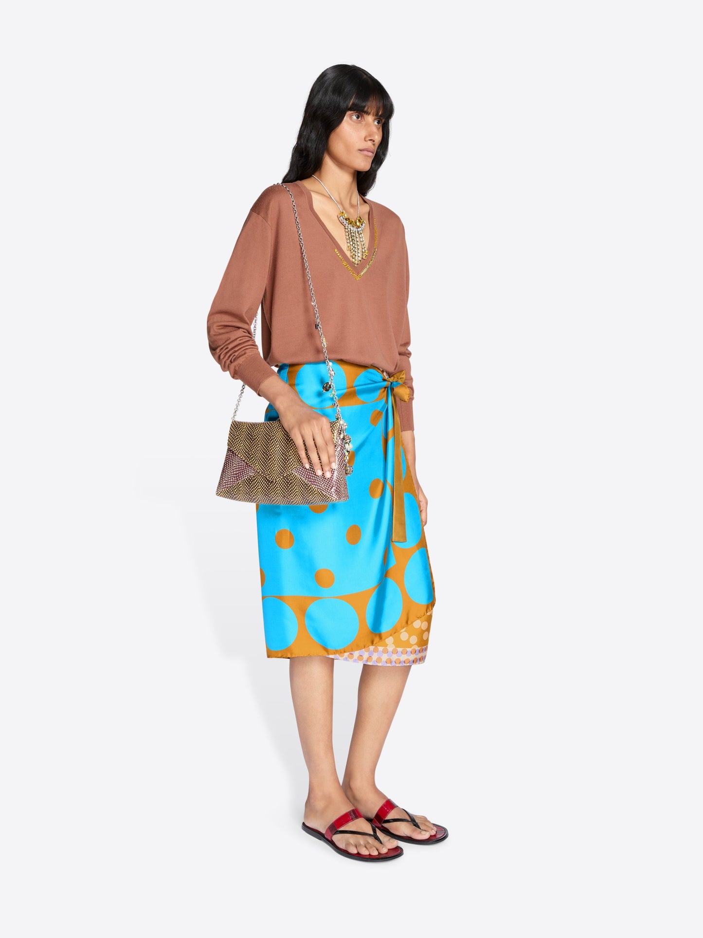 Large Leather Envelope Bag