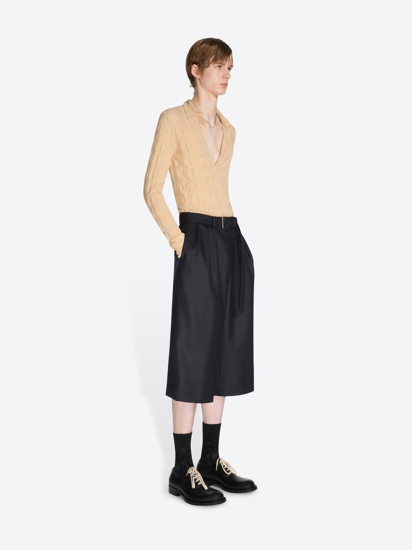 Knit Polo Shirt