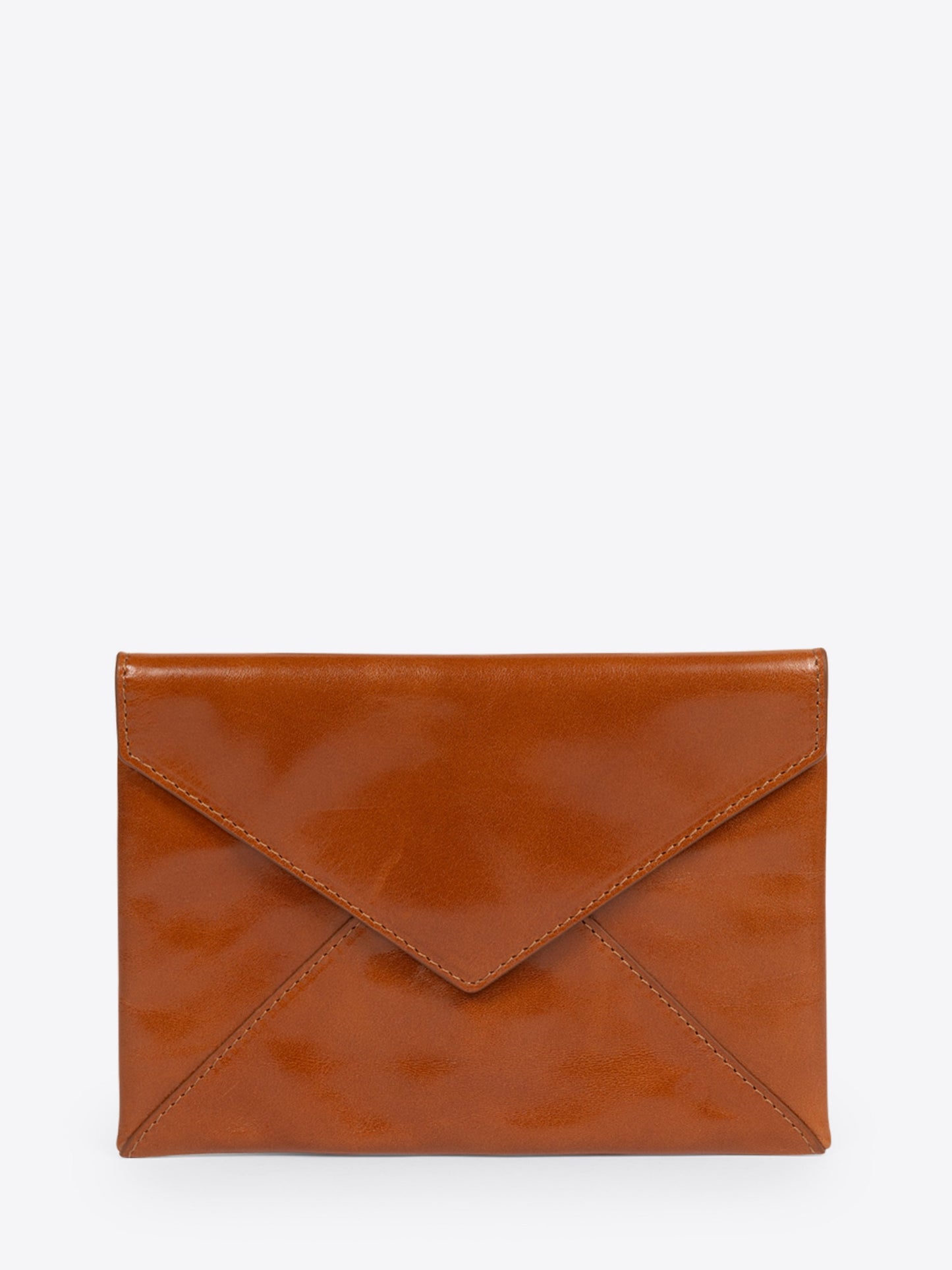 Large Leather Envelope Pouch