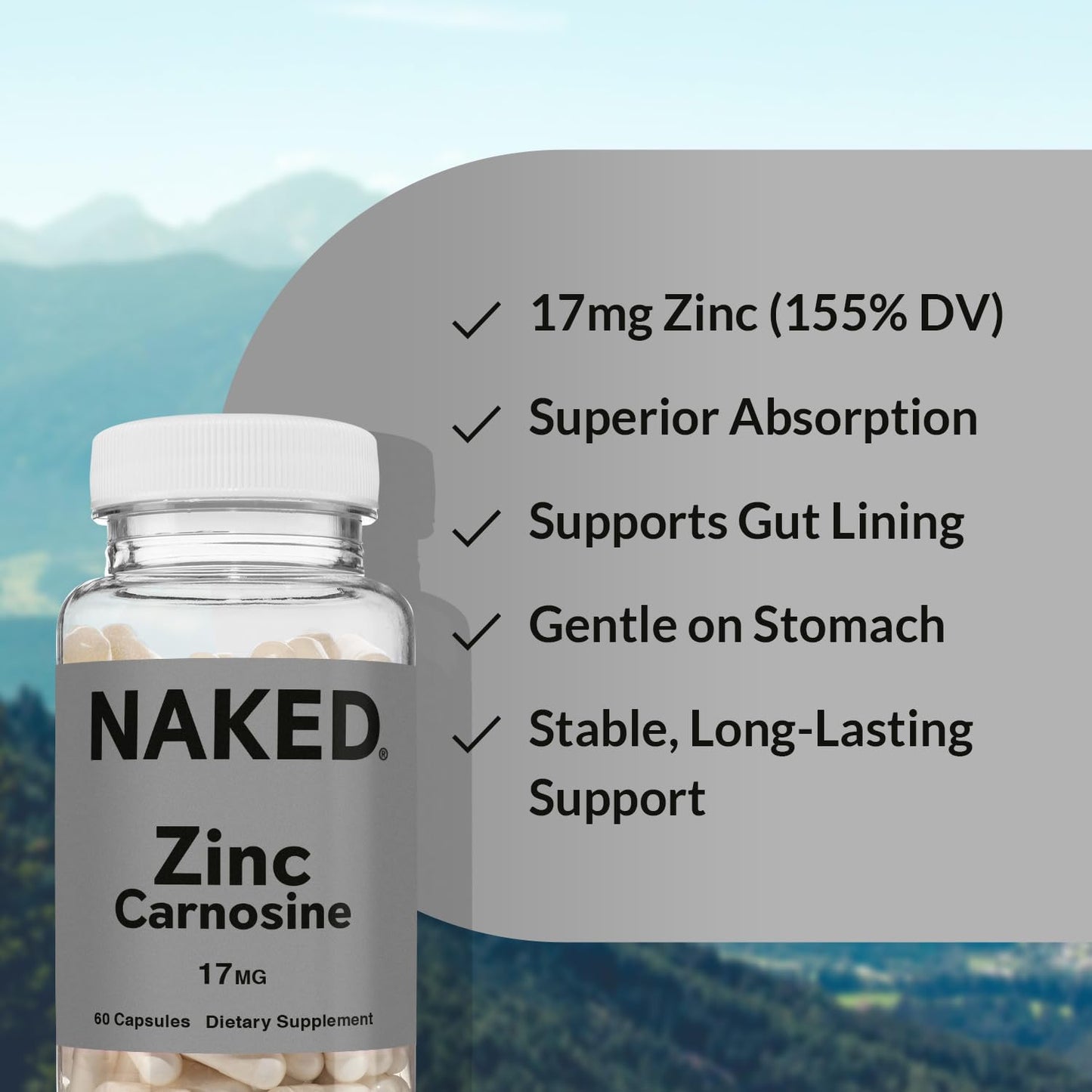 Daily Zinc Supplement - Zinc for Easy Everyday Supplement Use