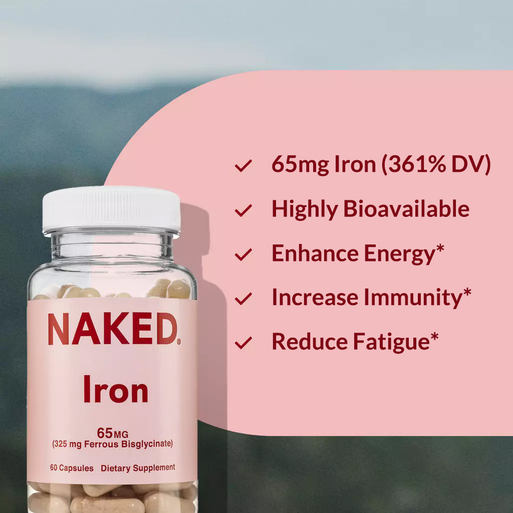 Daily Iron Supplement - Iron for Easy Everyday Supplement Use