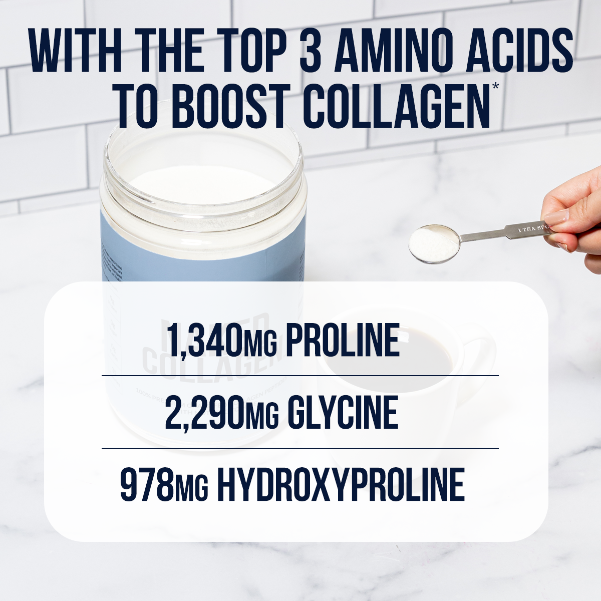 Collagen Peptides Packets - Stick Packs Made for Simple Daily Mixing Routines