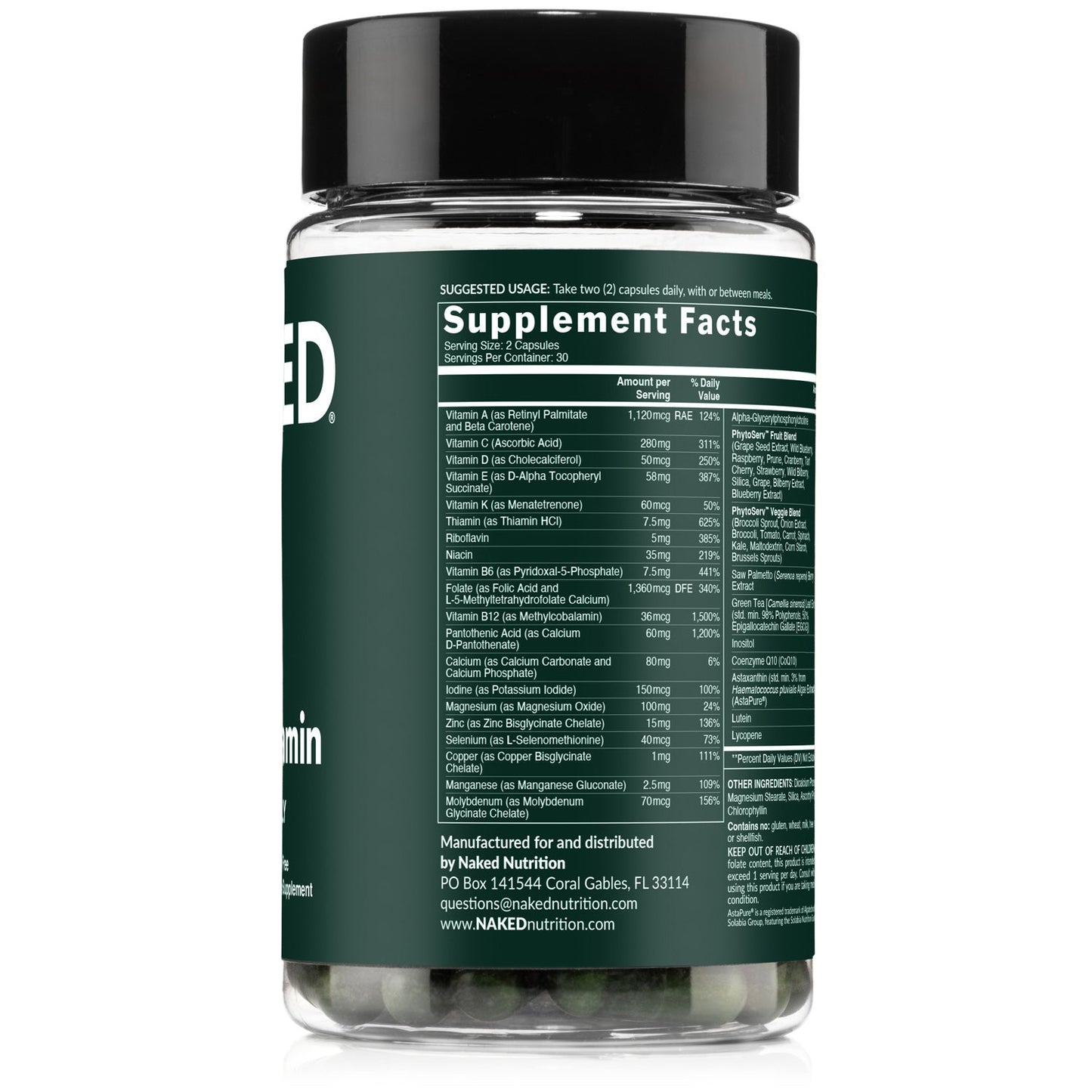 Multivitamin for Men - Men's for Easy Everyday Supplement Use