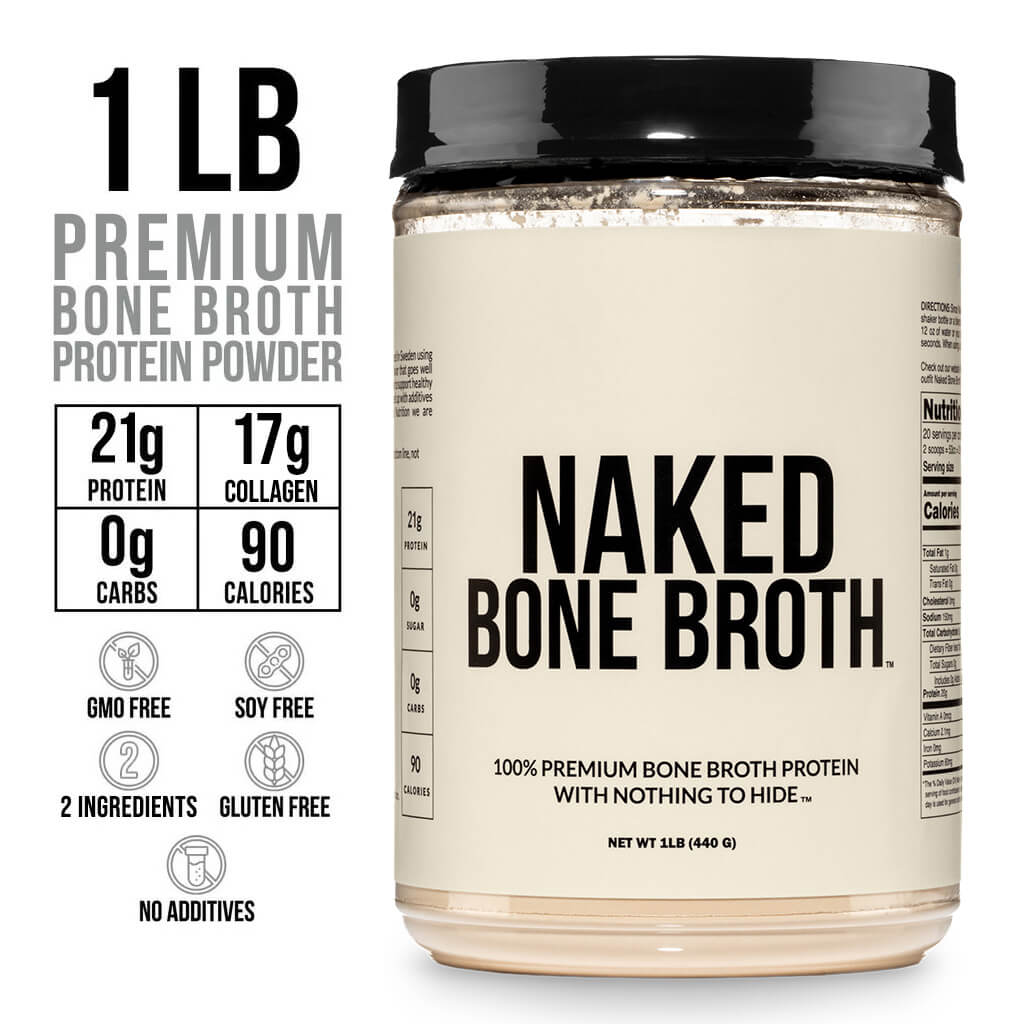 Bone Broth Protein Powder with a Smooth, Versatile Powder Format