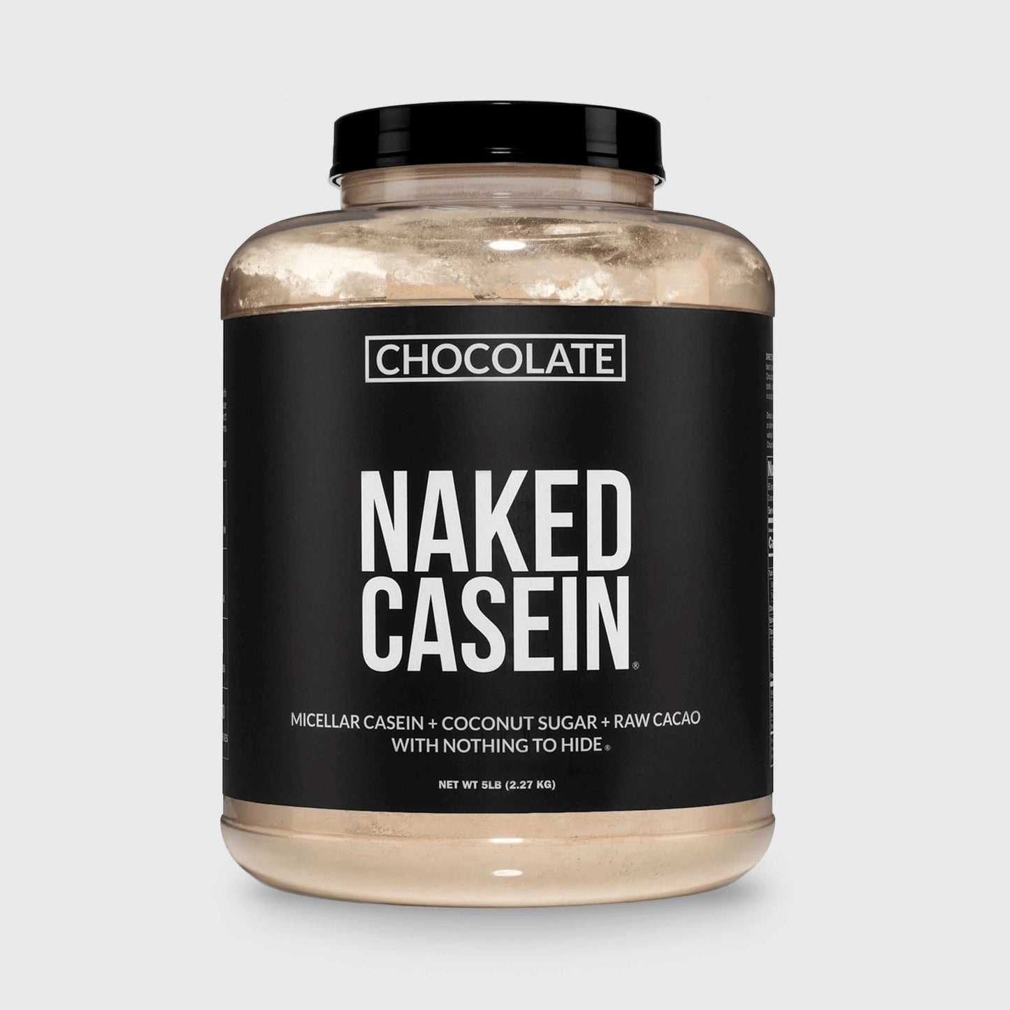 Chocolate Casein Protein Powder - 5LB - Chocolate with a Smooth, Versatile Powder Format