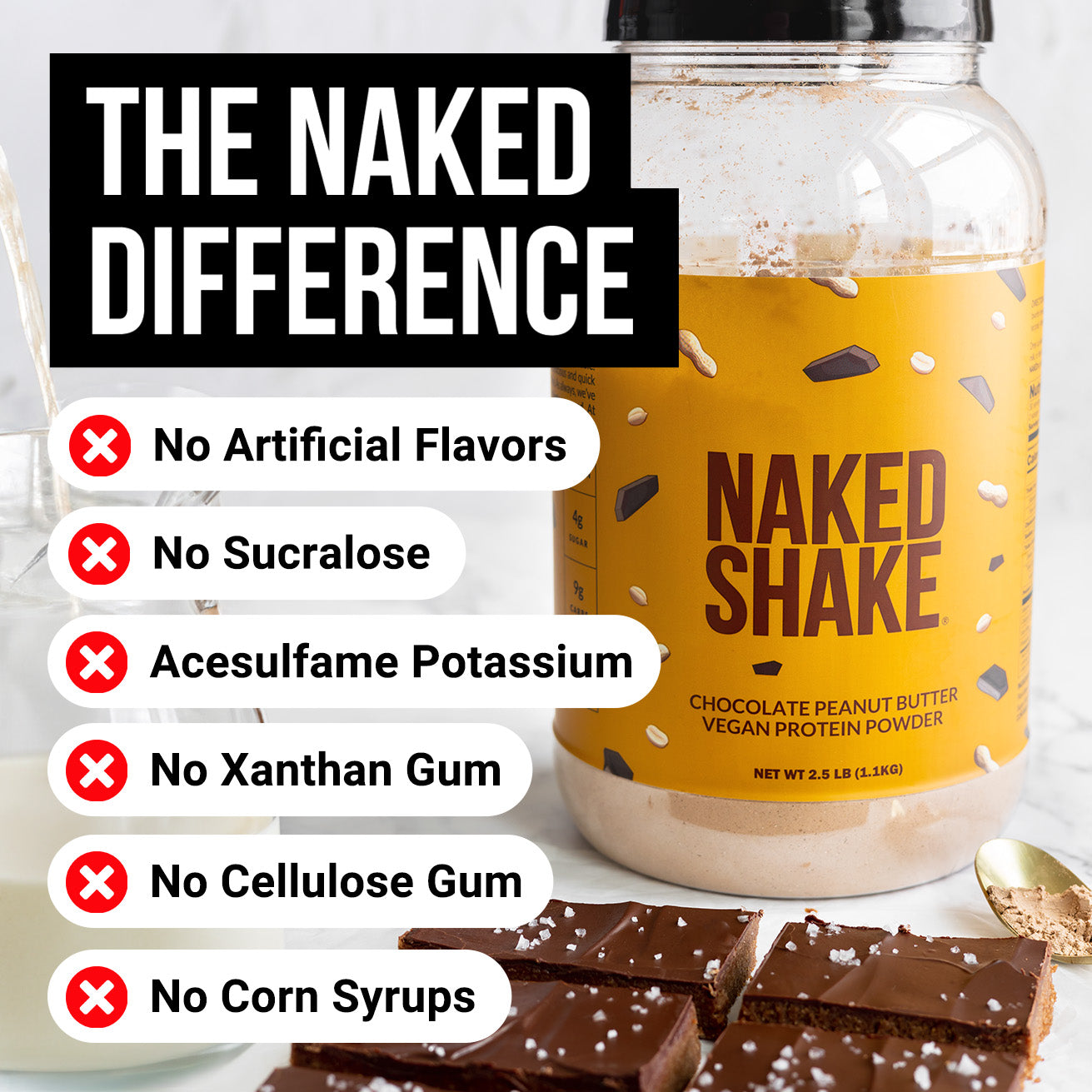 Chocolate PB Protein Shake - Chocolate Peanut Butter Made for Flexible Nutrition Routines
