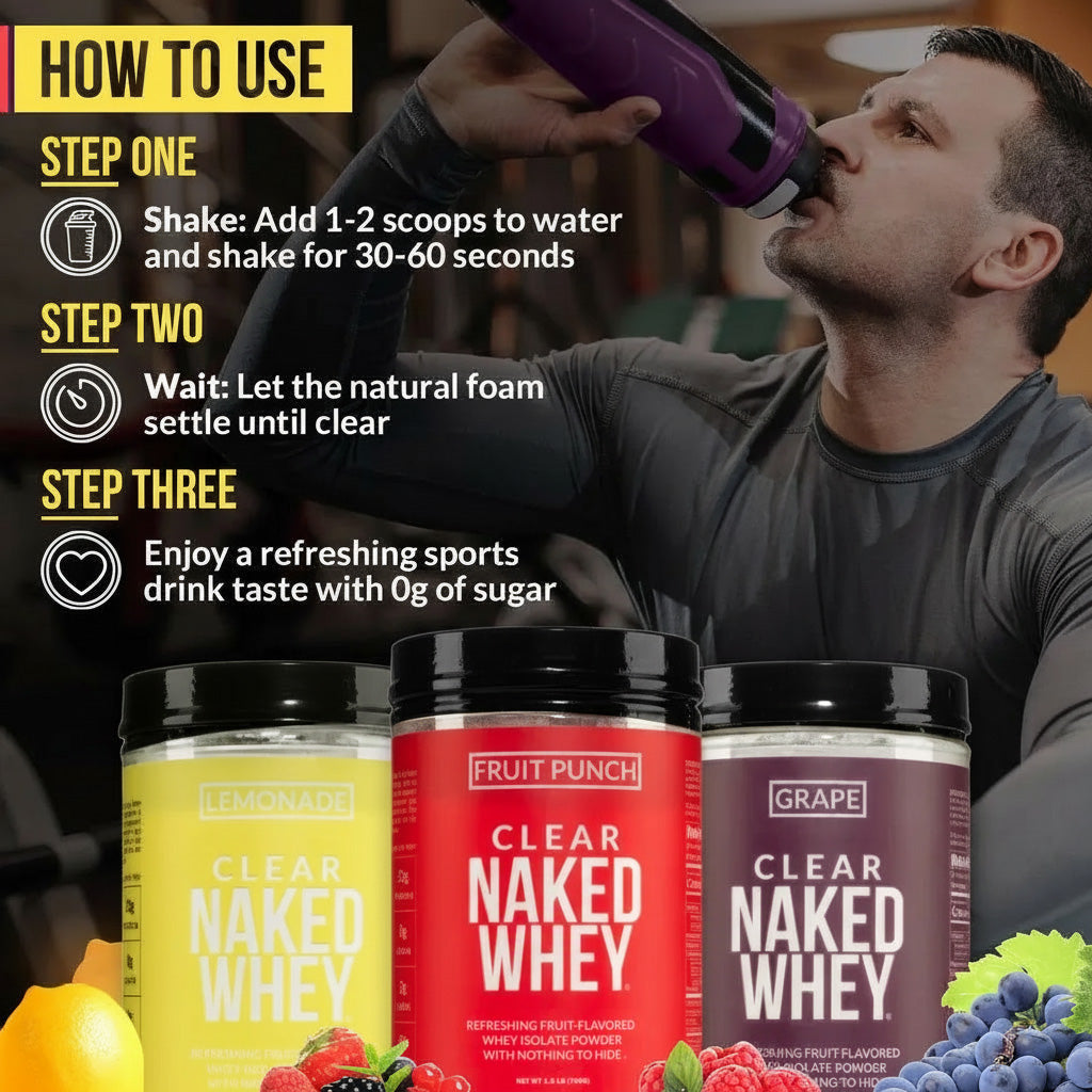 Grape Whey Protein Isolate - Grape for Simple Preparation and Everyday Use