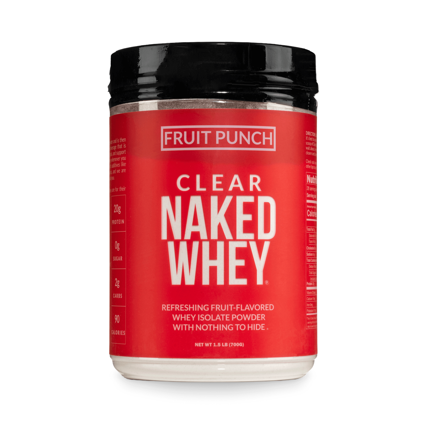 Fruit Punch Whey Protein Isolate - Fruit Punch for Simple Preparation and Everyday Use