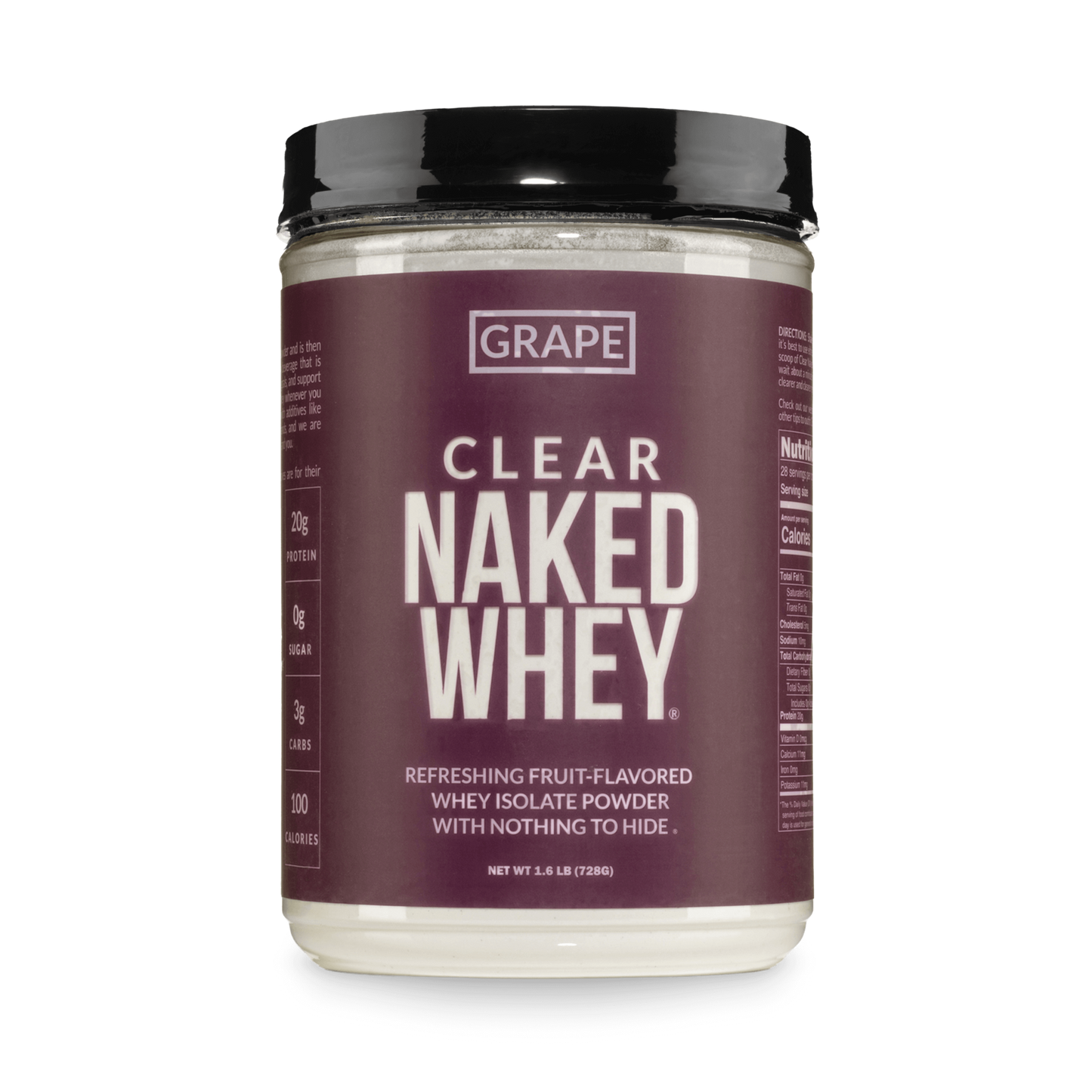 Grape Whey Protein Isolate - Grape for Simple Preparation and Everyday Use