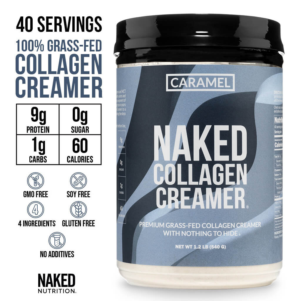 Caramel Coffee Creamer - Caramel Collagen Creamer Made for Refreshing Coffee Protein Drinks