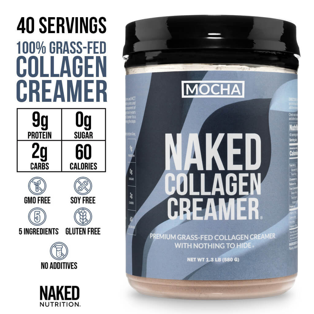 Mocha Coffee Creamer - Mocha Collagen Creamer Made for Refreshing Coffee Protein Drinks
