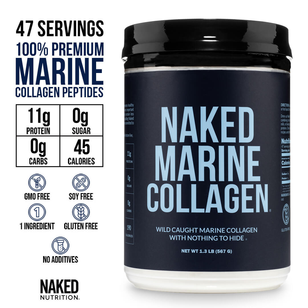 Marine Collagen Peptides Protein Powder - Marine Collagen Made for Simple Daily Mixing Routines