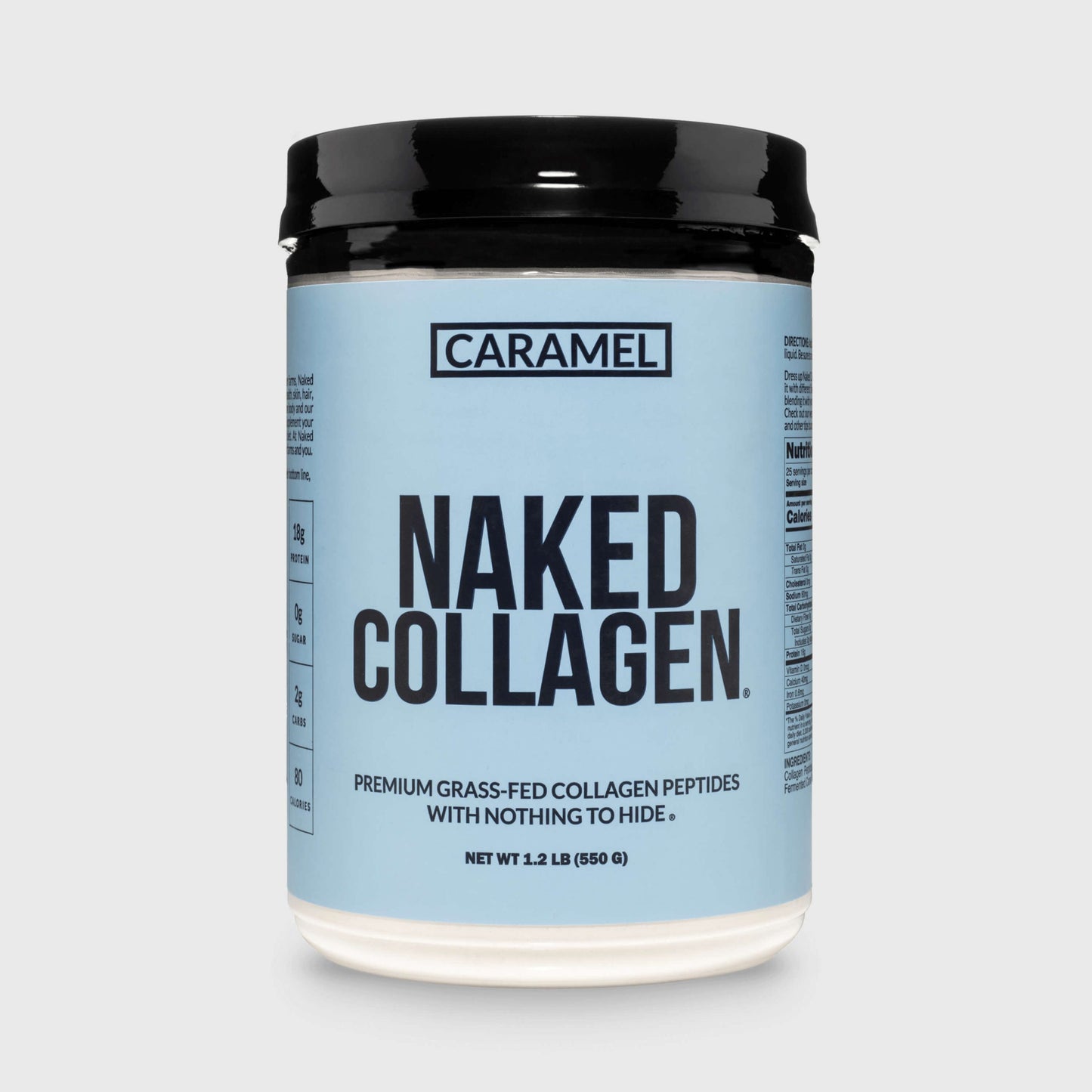 Caramel Collagen Peptides Powder - Caramel Collagen Peptides Made for Simple Daily Mixing Routines