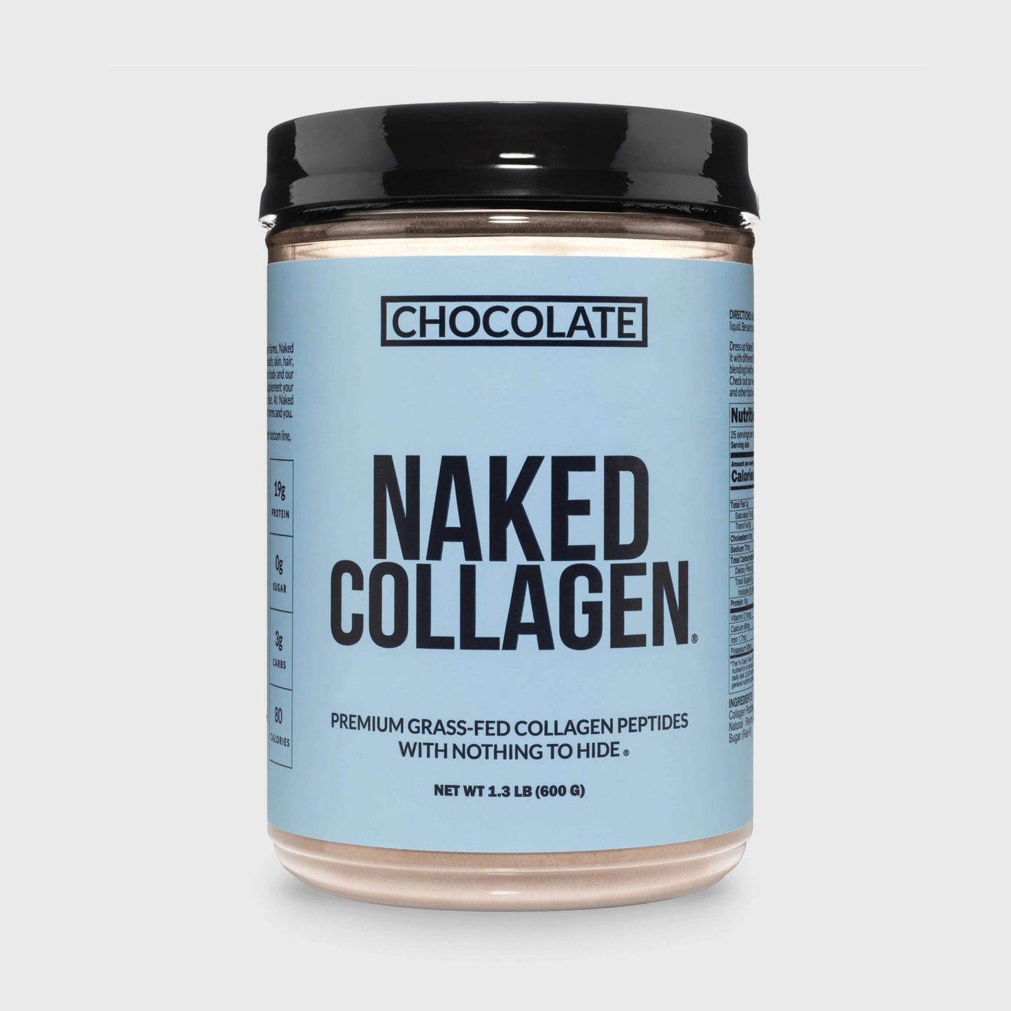 Chocolate Collagen Peptides Powder - Chocolate Collagen Peptides Made for Simple Daily Mixing Routines