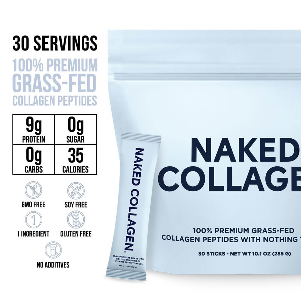 Collagen Peptides Packets - Stick Packs Made for Simple Daily Mixing Routines