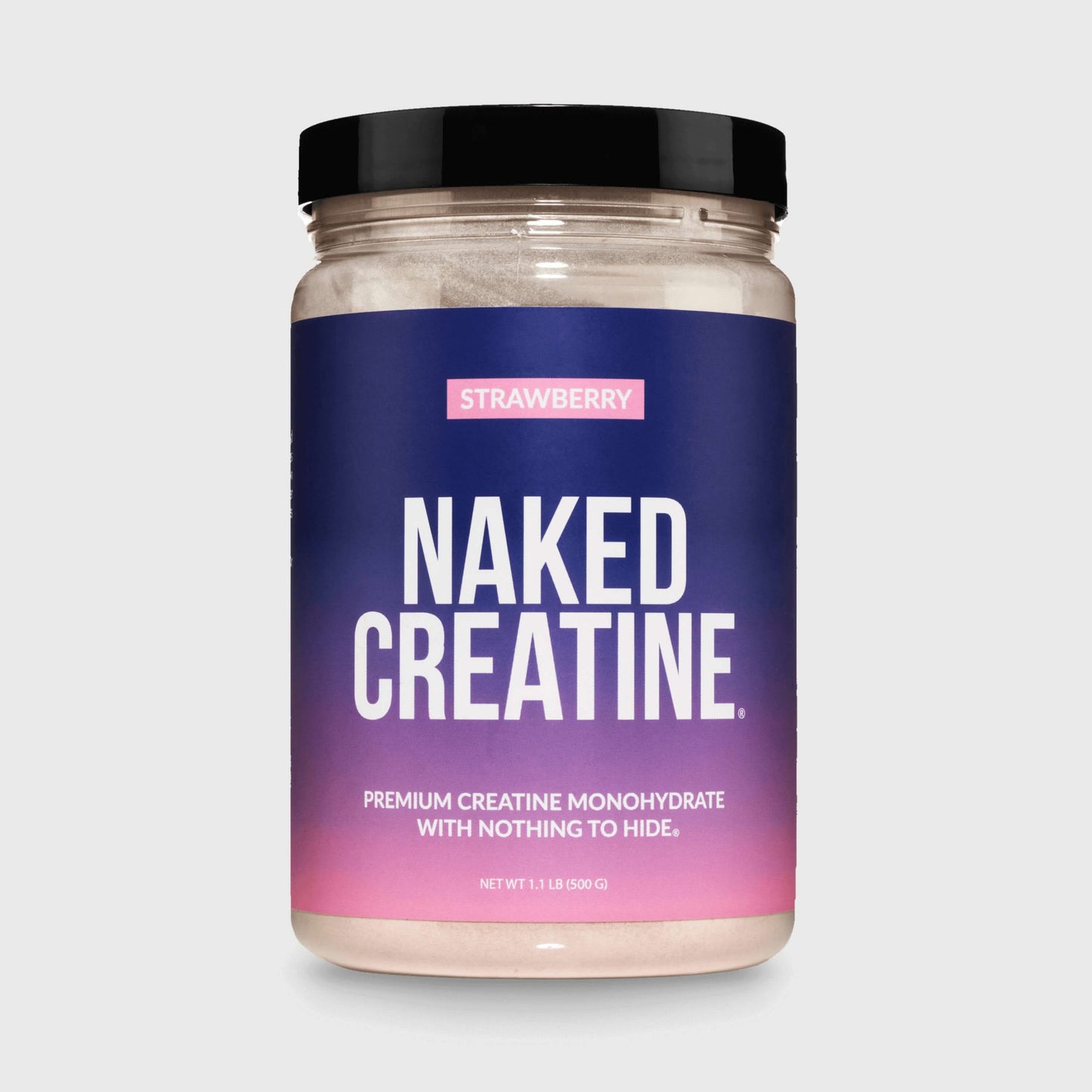 Strawberry Creatine Monohydrate Powder - Strawberry Made for Everyday Active Routines