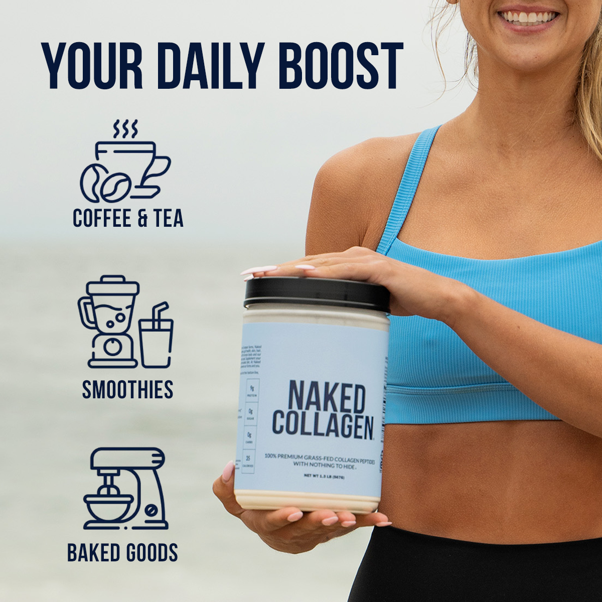 Collagen Peptides Packets - Stick Packs Made for Simple Daily Mixing Routines