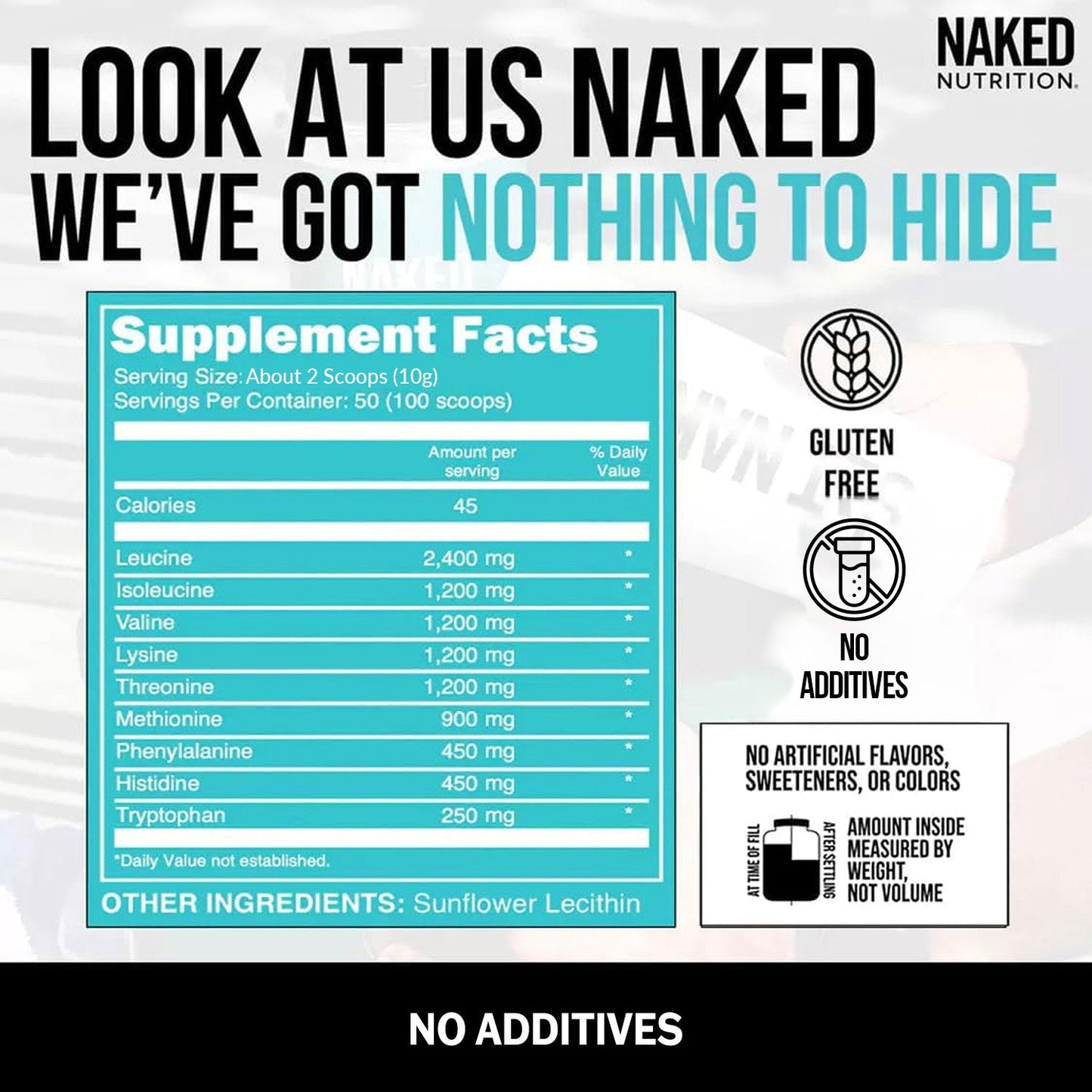 Essential Amino Acids Supplement - Essential Amino Acids Made for Everyday Active Routines