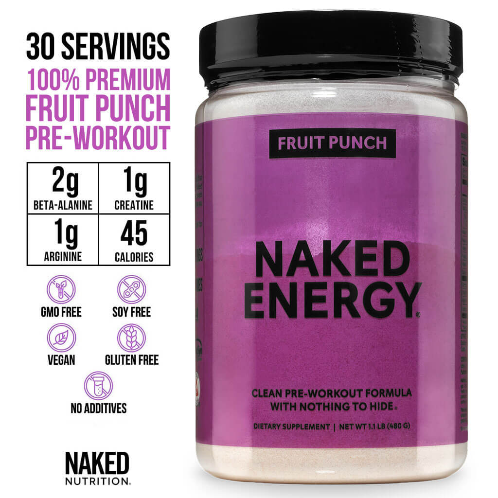 Fruit Punch Pre Workout Supplement - Fruit Punch Made for Everyday Active Routines