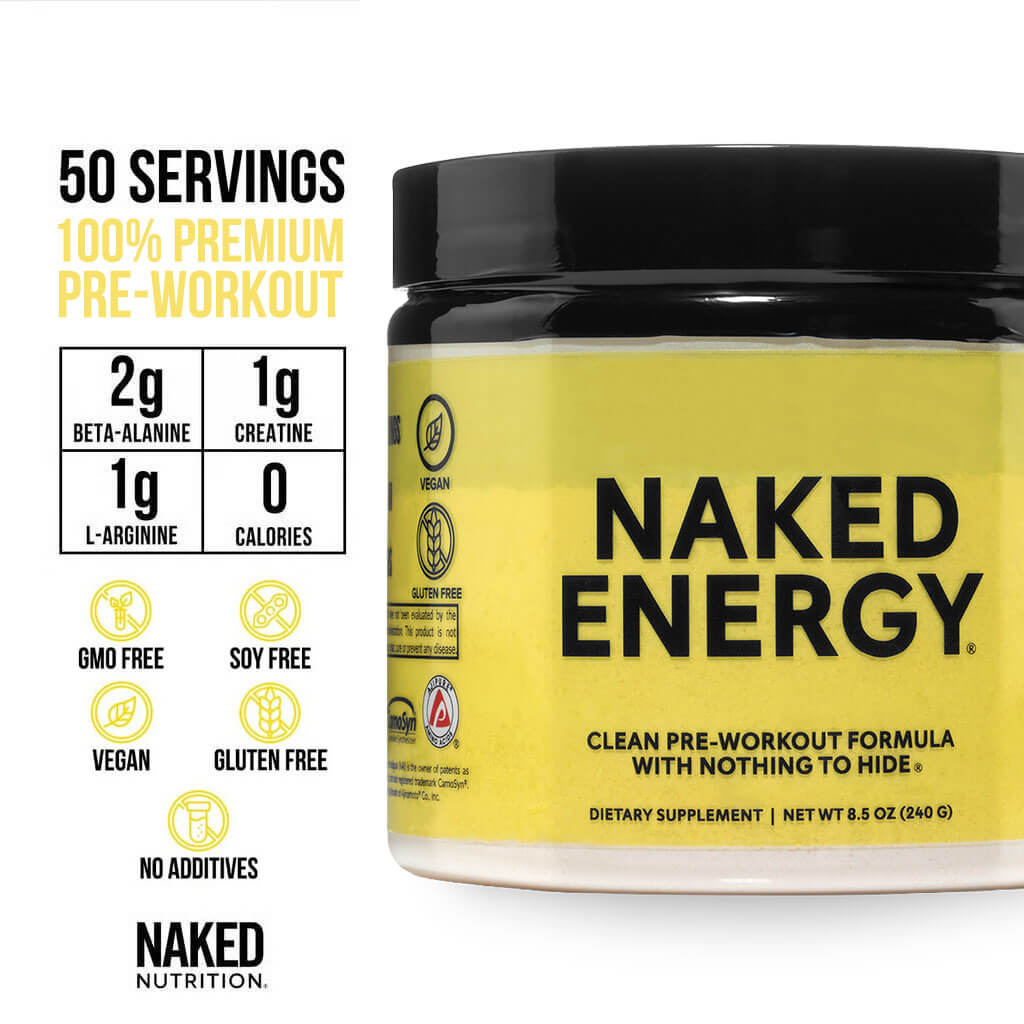 Pre Workout Supplement - Unflavored Made for Everyday Active Routines