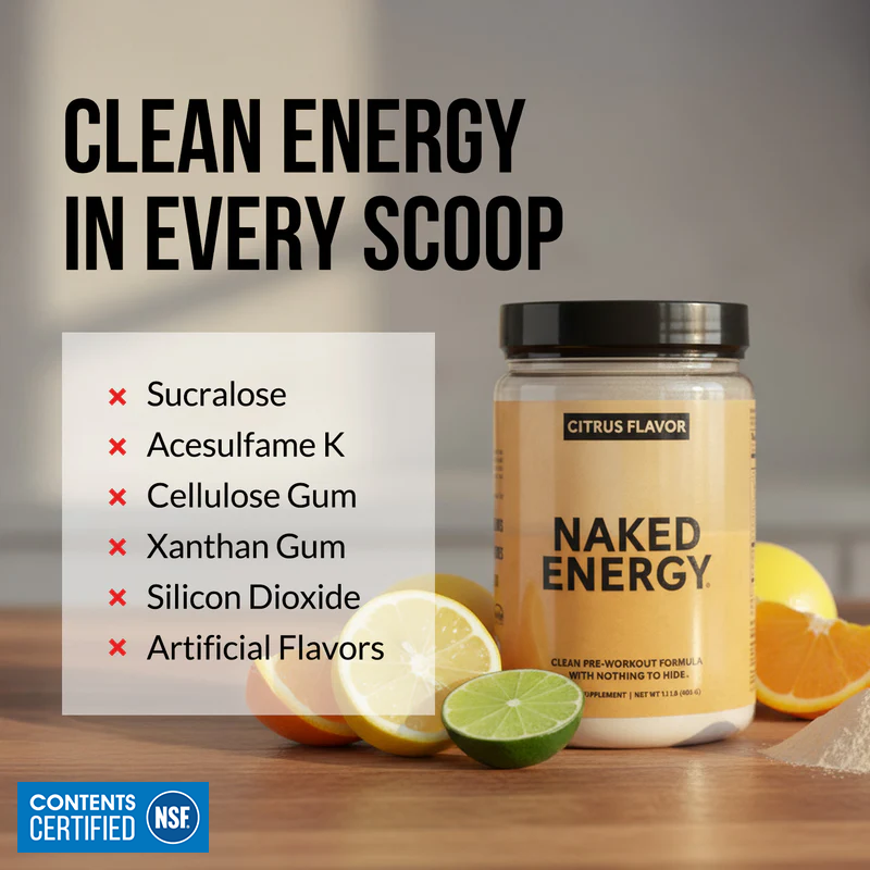 Citrus Pre Workout Supplement - Citrus Made for Everyday Active Routines