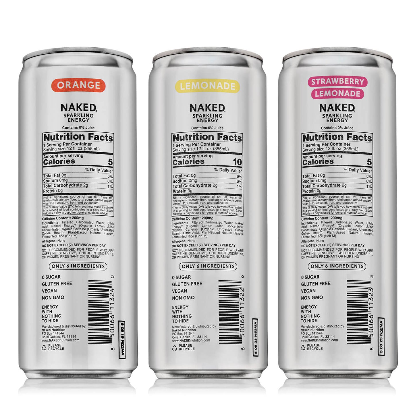 Sparkling Energy Sample Kits - Sample Pack Made for Flexible Nutrition Routines