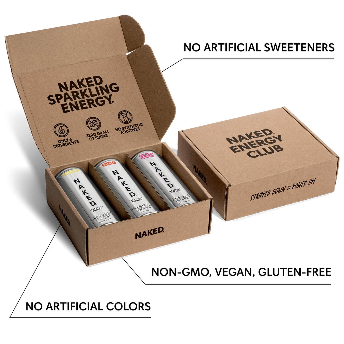 Sparkling Energy Sample Kits - Sample Pack Made for Flexible Nutrition Routines