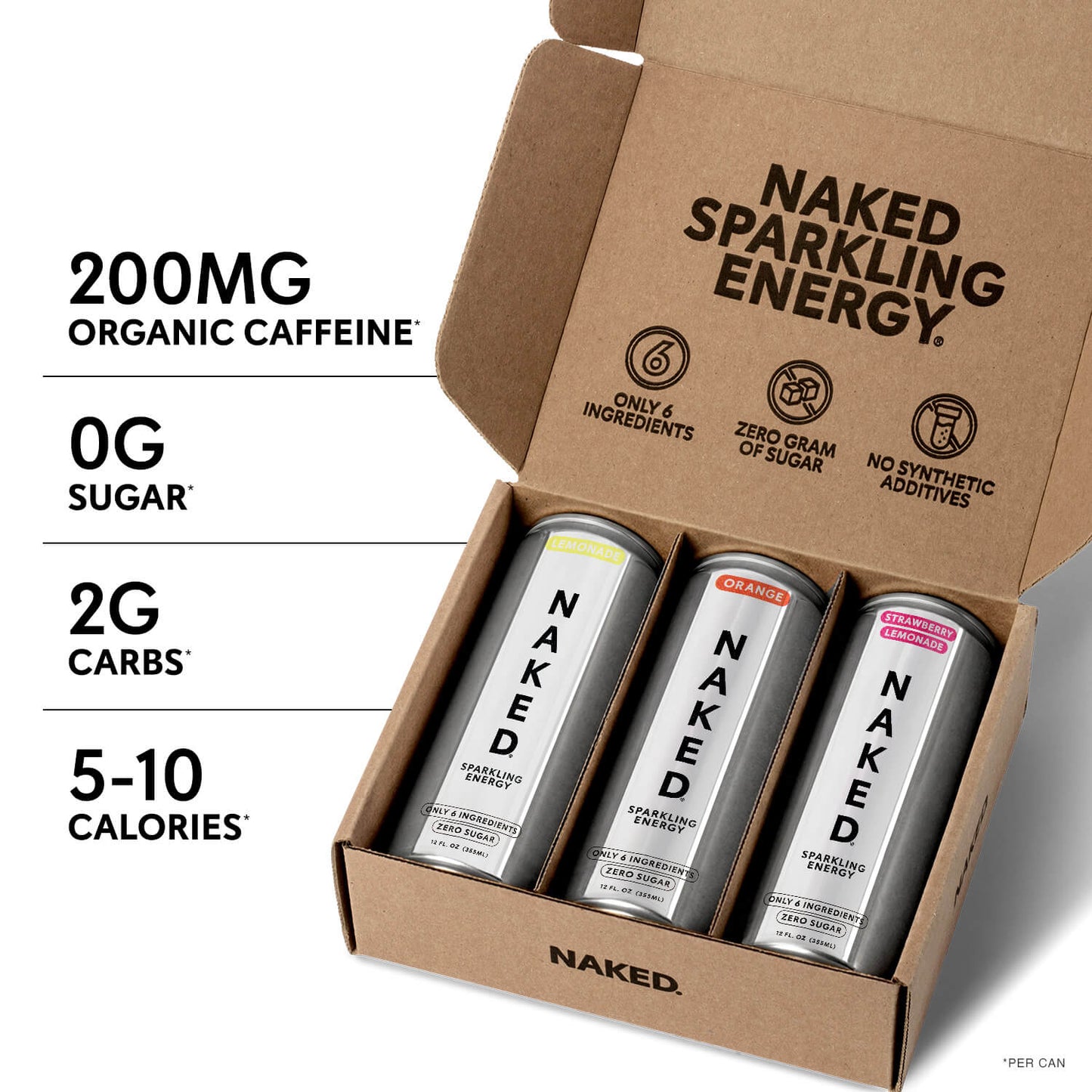 Sparkling Energy Sample Kits - Sample Pack Made for Flexible Nutrition Routines