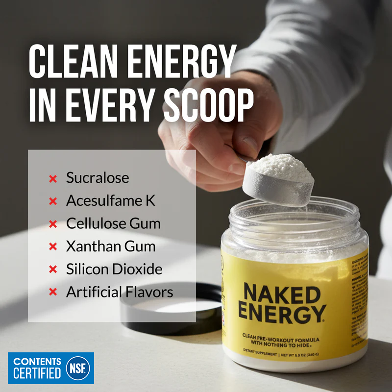 Pre Workout Supplement - Unflavored Made for Everyday Active Routines