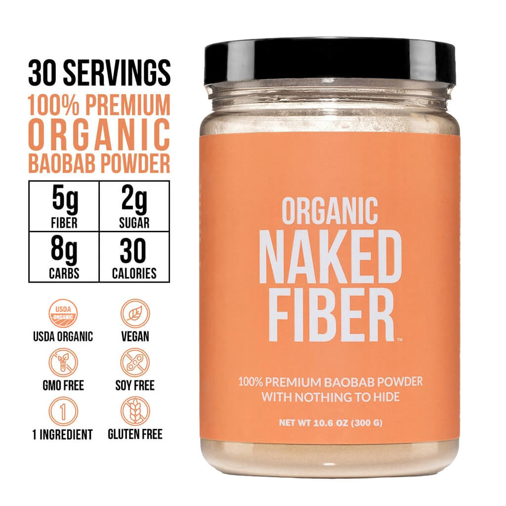 Organic Fiber Supplement for Simple Preparation and Everyday Use
