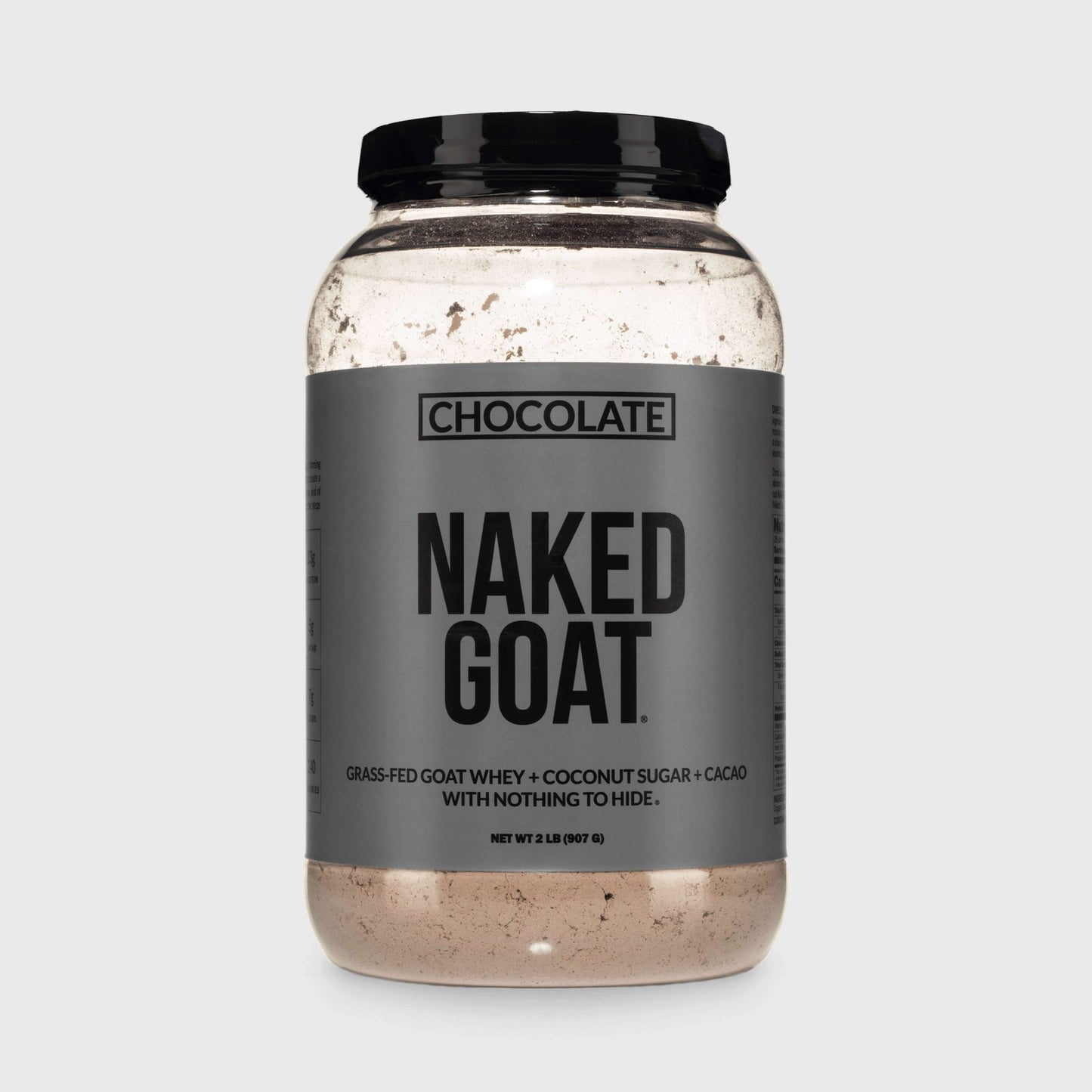 Chocolate Goat Whey Protein Powder - Chocolate with a Smooth, Versatile Powder Format