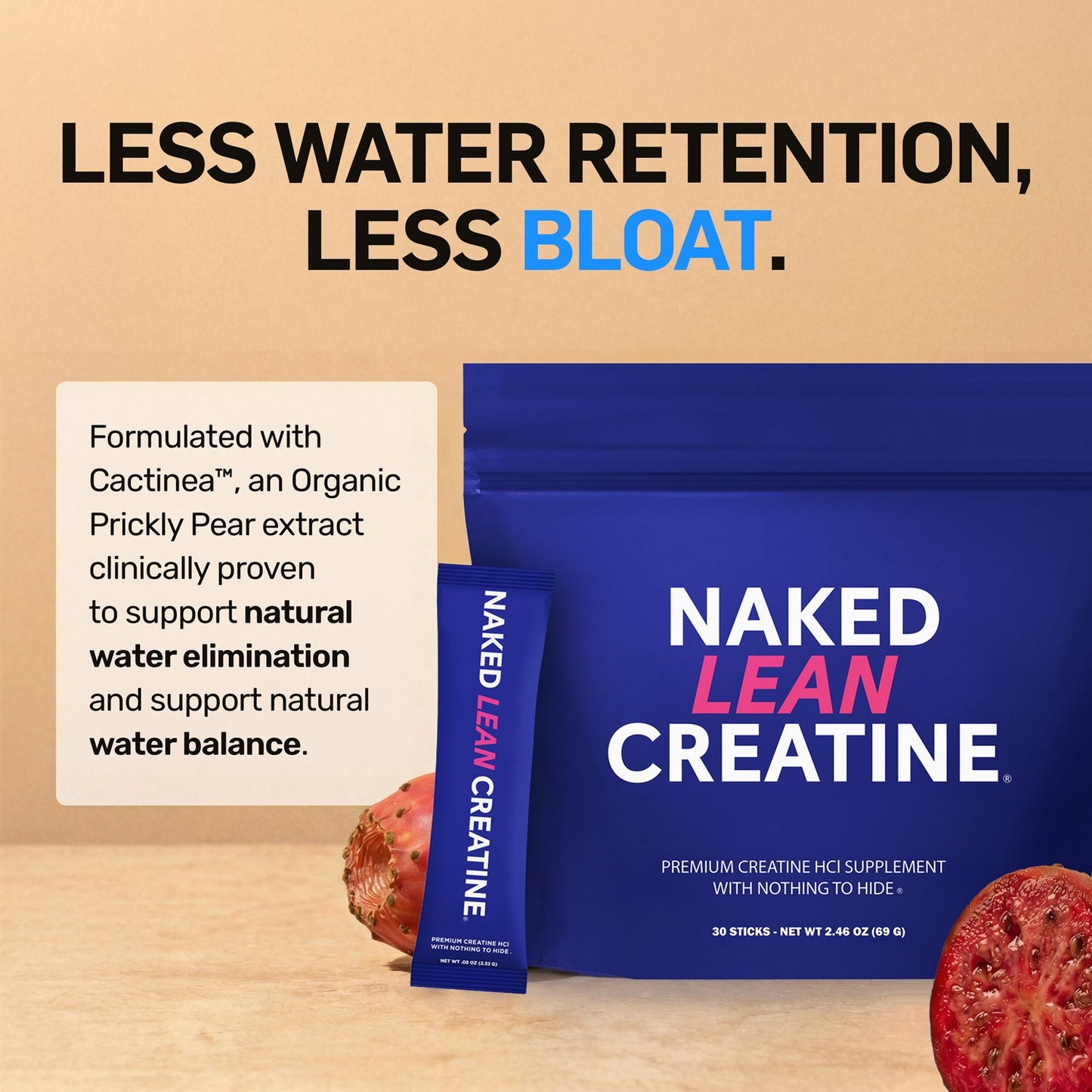 Creatine HCl Travel Packets - Stick Packs Made for Everyday Active Routines