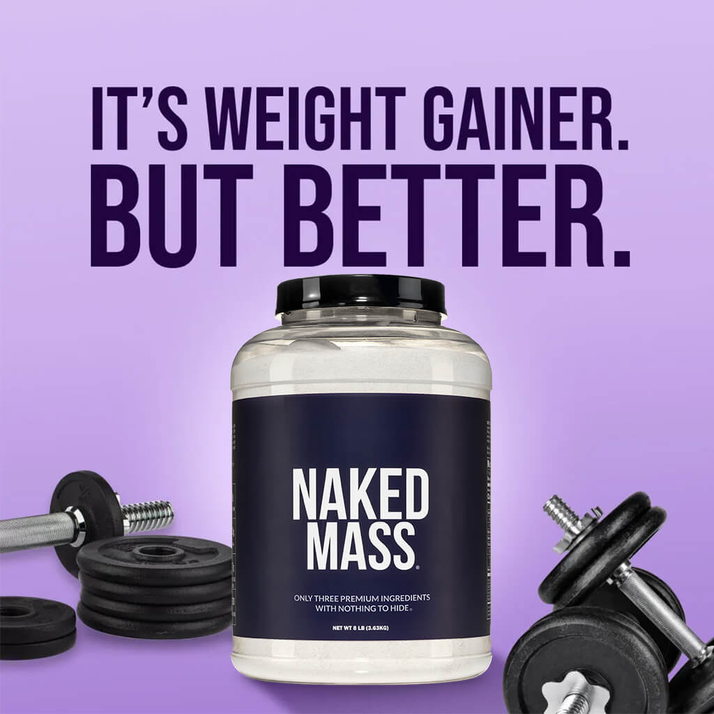 Mass Gainer Protein Supplement - Unflavored for Smooth Shakes and Everyday Nutrition