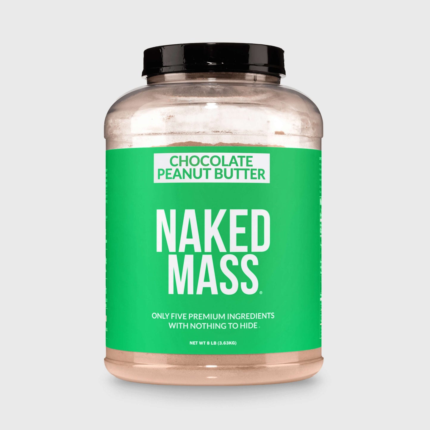 Chocolate Peanut Butter Vegan Mass Gainer Supplement - Chocolate PB (Vegan) for Smooth Shakes and Everyday Nutrition