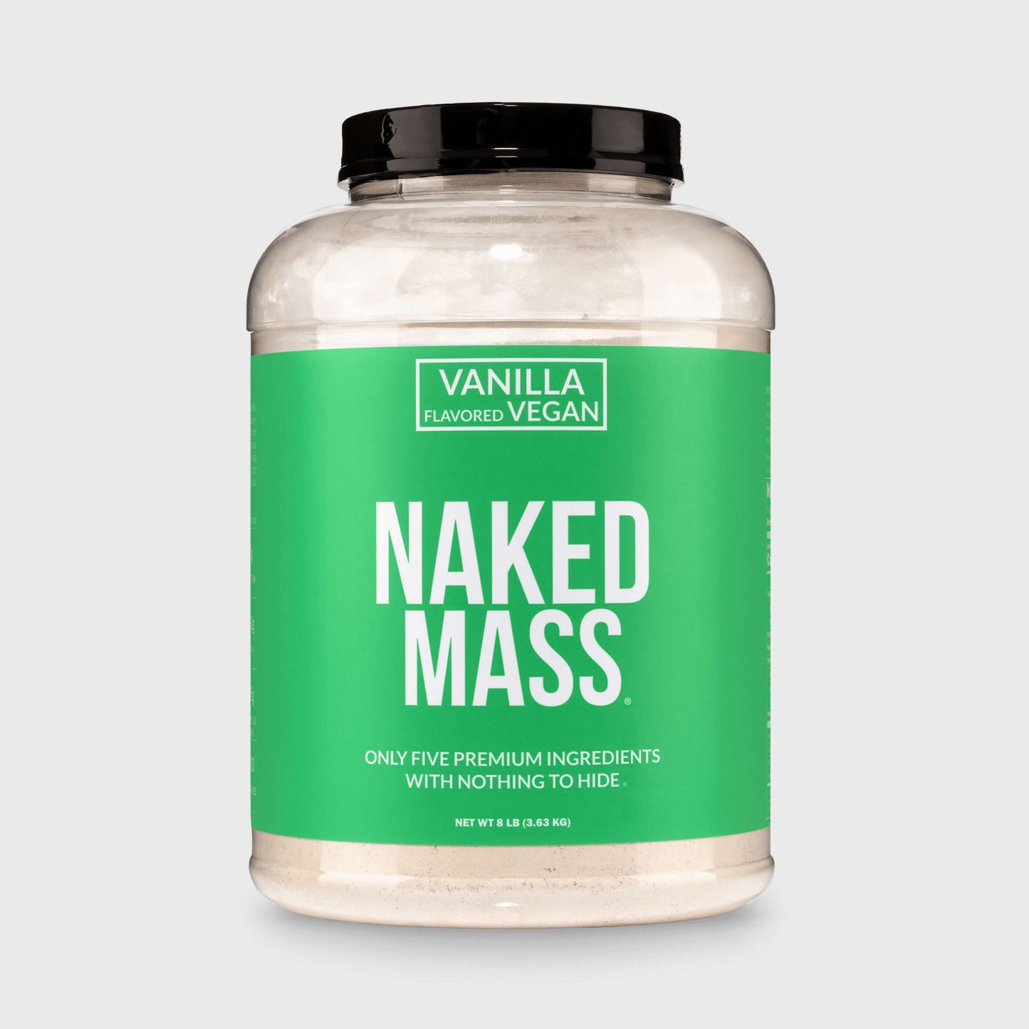 Vanilla Vegan Mass Gainer Supplement - Vanilla (Vegan) for Smooth Shakes and Everyday Nutrition