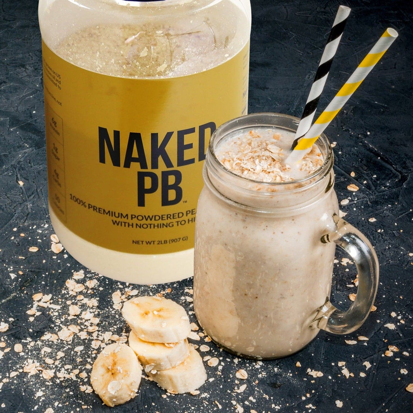 Powdered Peanut Butter - PB - 2 LB with a Smooth, Versatile Powder Format