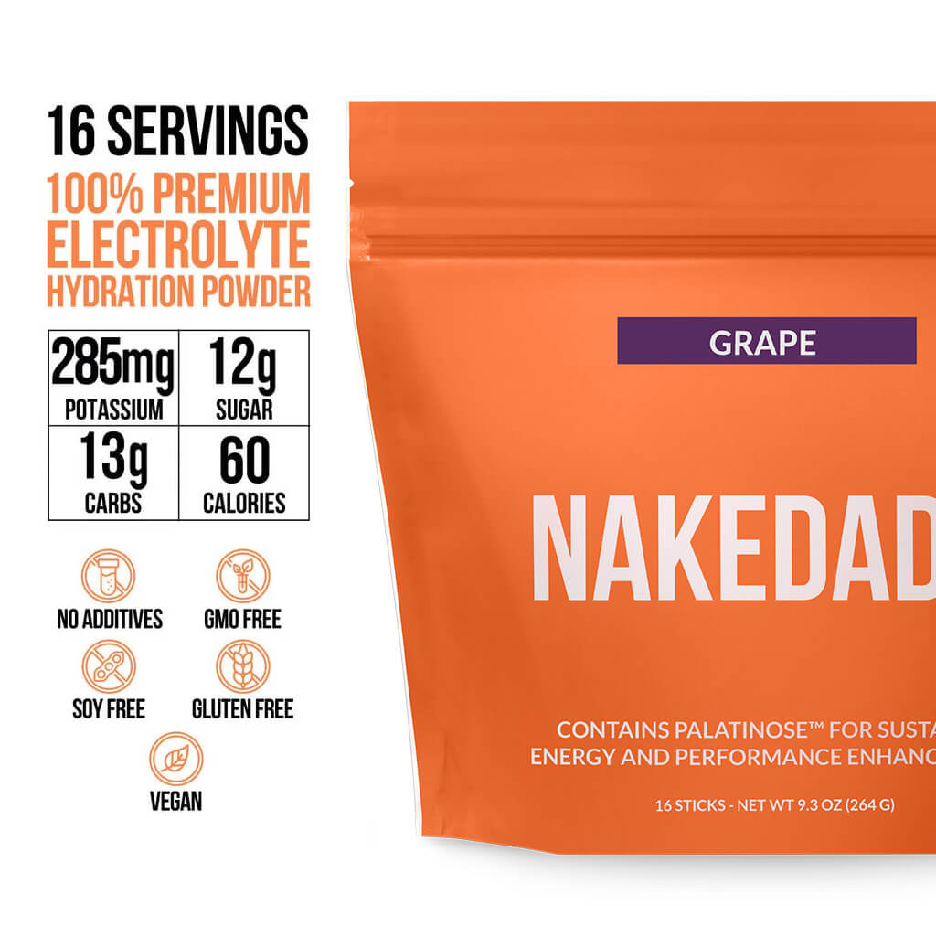 Electrolytes Powder Packets - Grape - Grape Made for Flexible Hydration Preparation