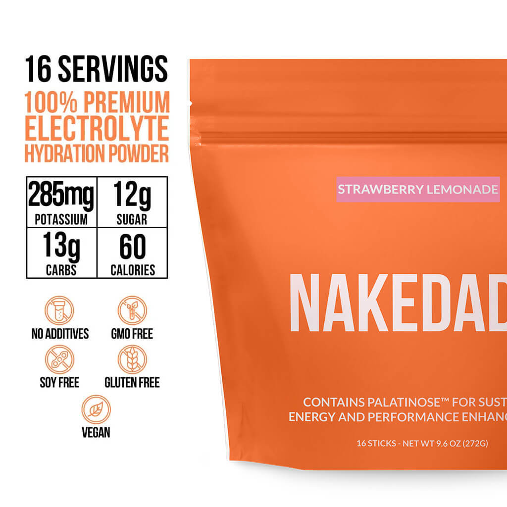 Electrolytes Powder Packets - Strawberry Lemonade - Strawberry Lemonade Made for Flexible Hydration Preparation