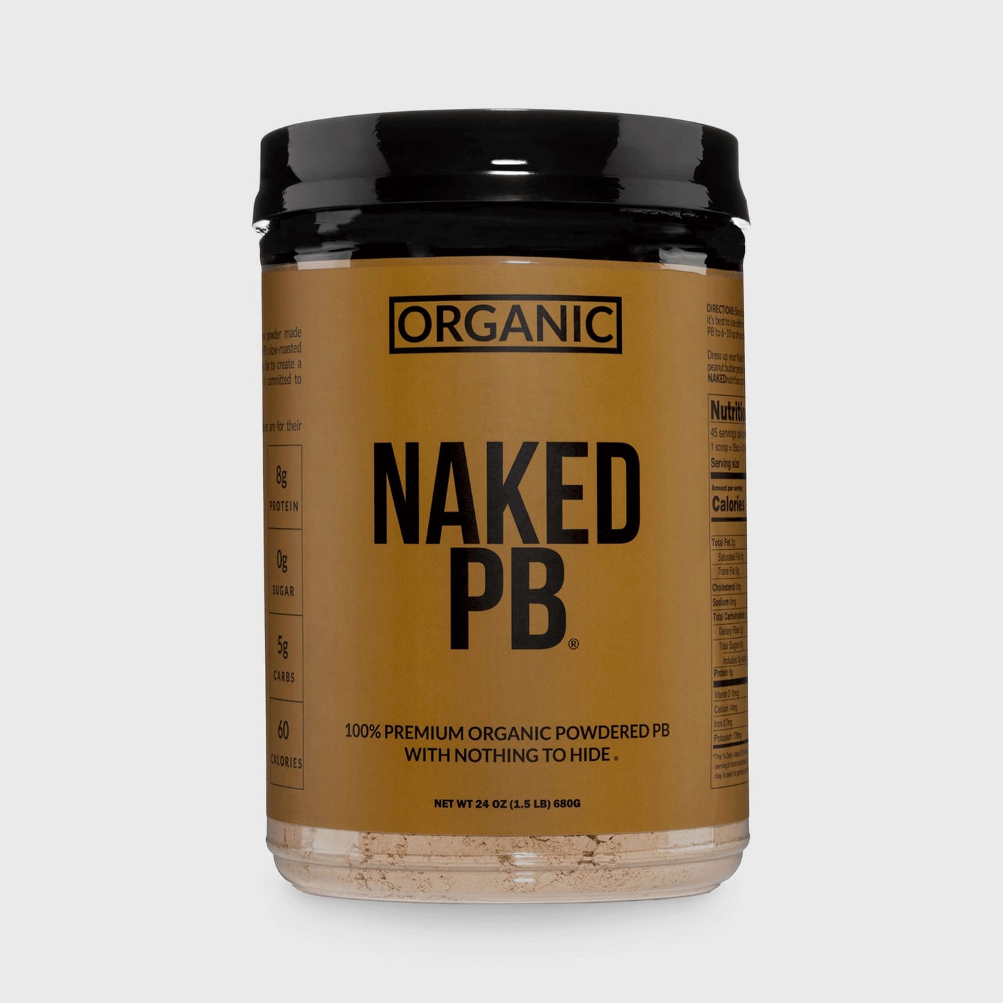 Organic Powdered Peanut Butter - Organic with a Smooth, Versatile Powder Format
