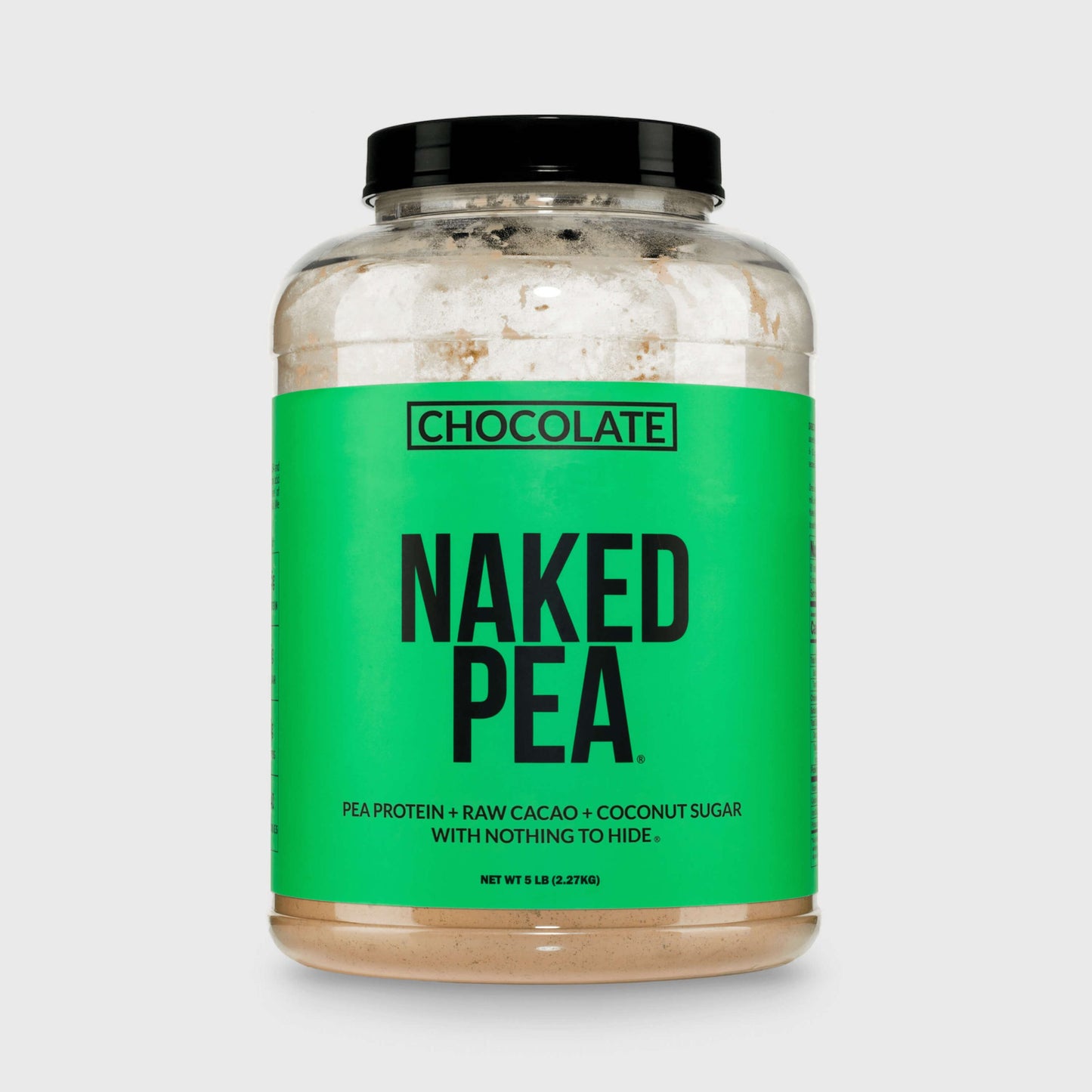 Chocolate Pea Protein Powder - Chocolate - Bulk Size with a Smooth, Versatile Powder Format