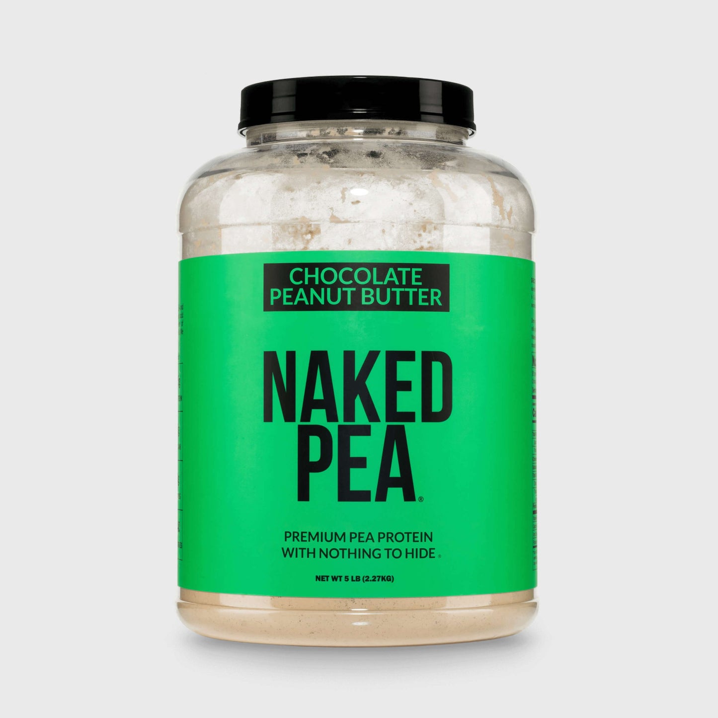 Chocolate Peanut Butter Pea Protein Powder - Chocolate PB - Chocolate Formula with a Smooth, Versatile Powder Format