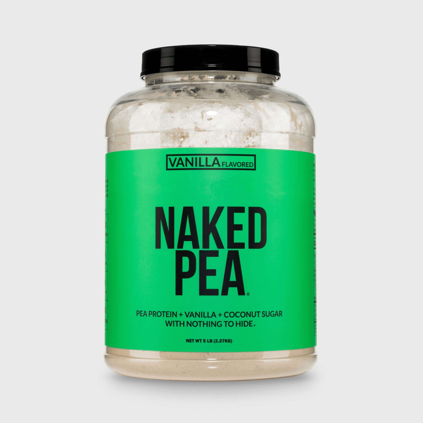 Vanilla Pea Protein Powder - Vanilla - Bulk Size with a Smooth, Versatile Powder Format